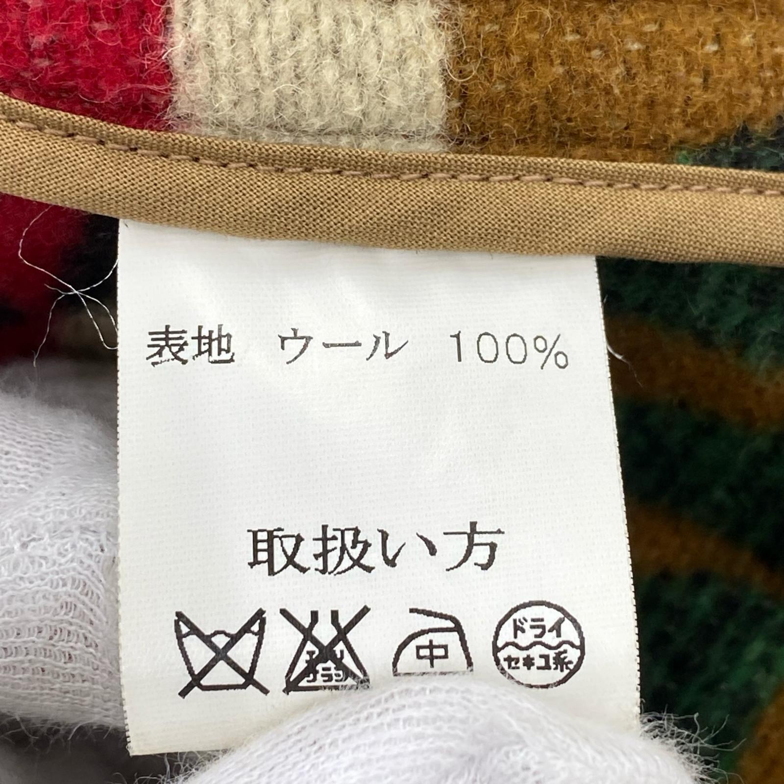 ジャケット 10s MACKINAW BLANKET COAT 茶 (40) ブラウン