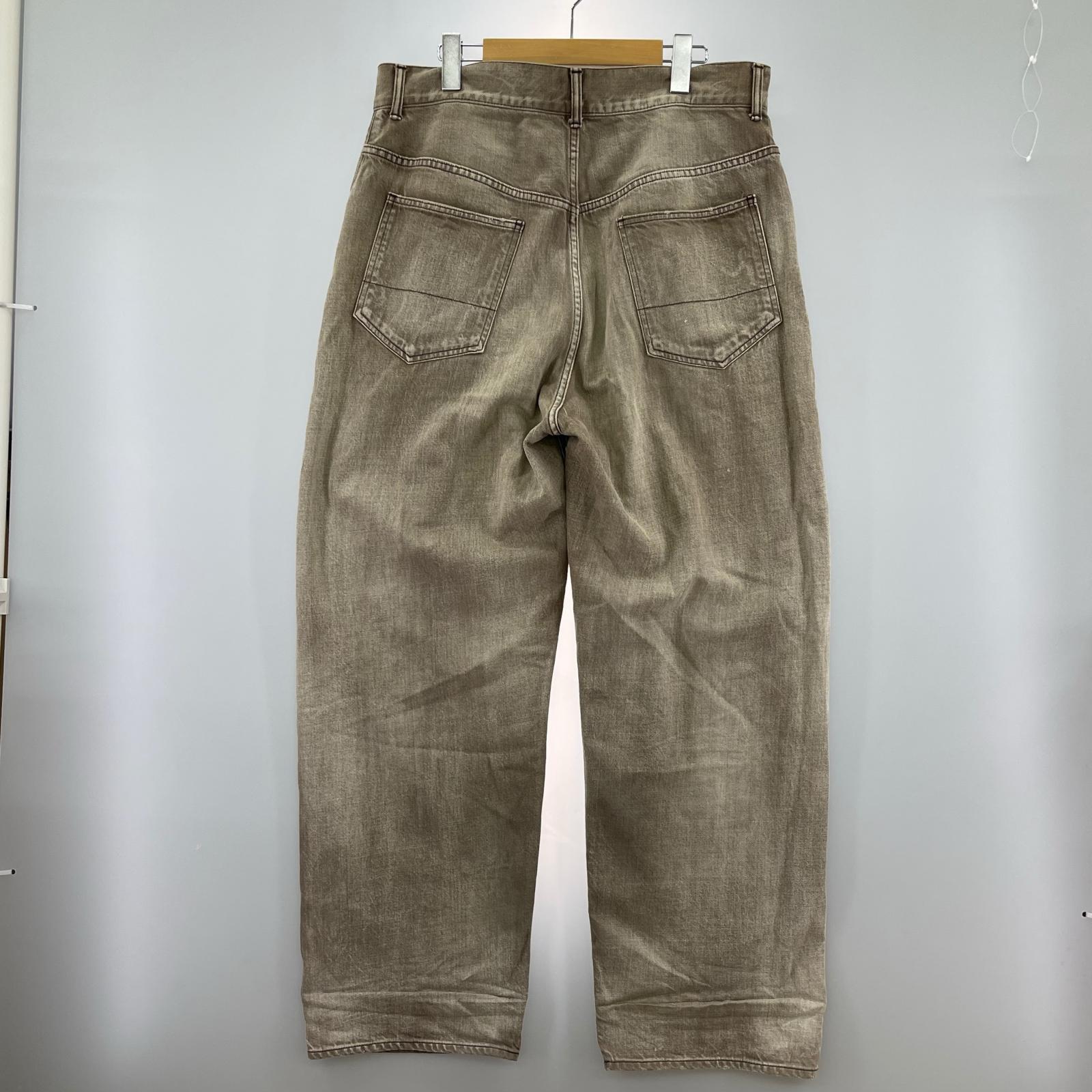デニムパンツ 24AW TAPERED 5P DENIM PANTS ブラウン（3） 3 ブラウン