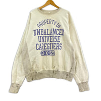 スウェット 22SS College Sweat Shirt L L ベージュ