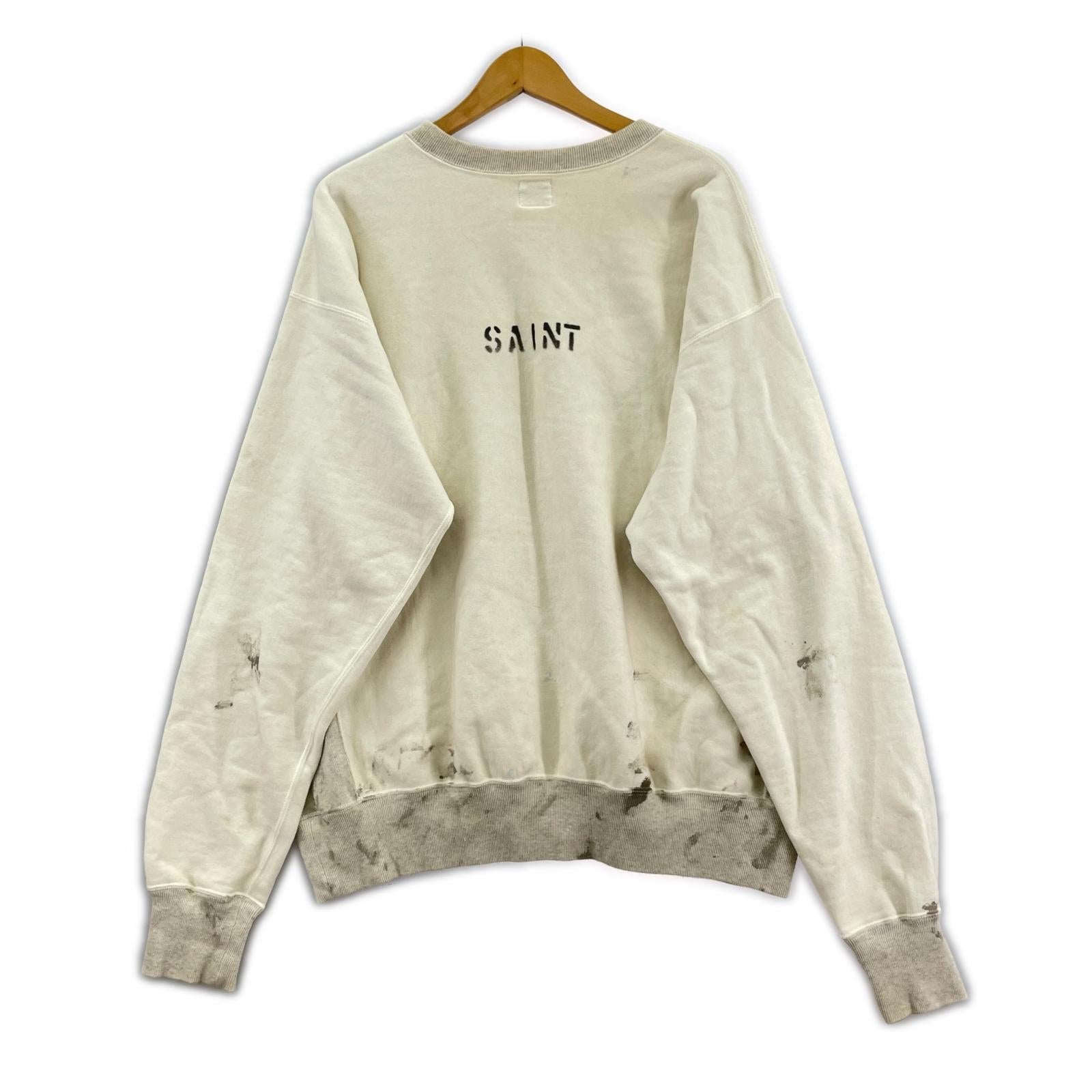 スウェット 22SS College Sweat Shirt L L ベージュ