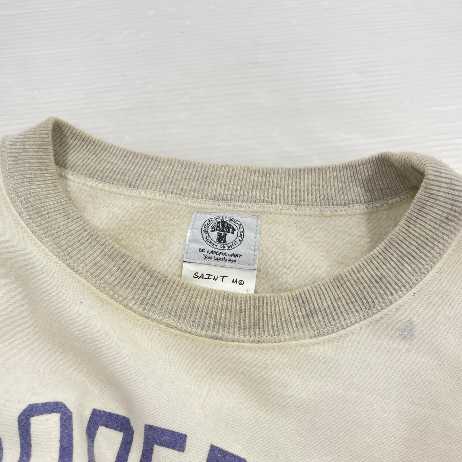 スウェット 22SS College Sweat Shirt L L ベージュ