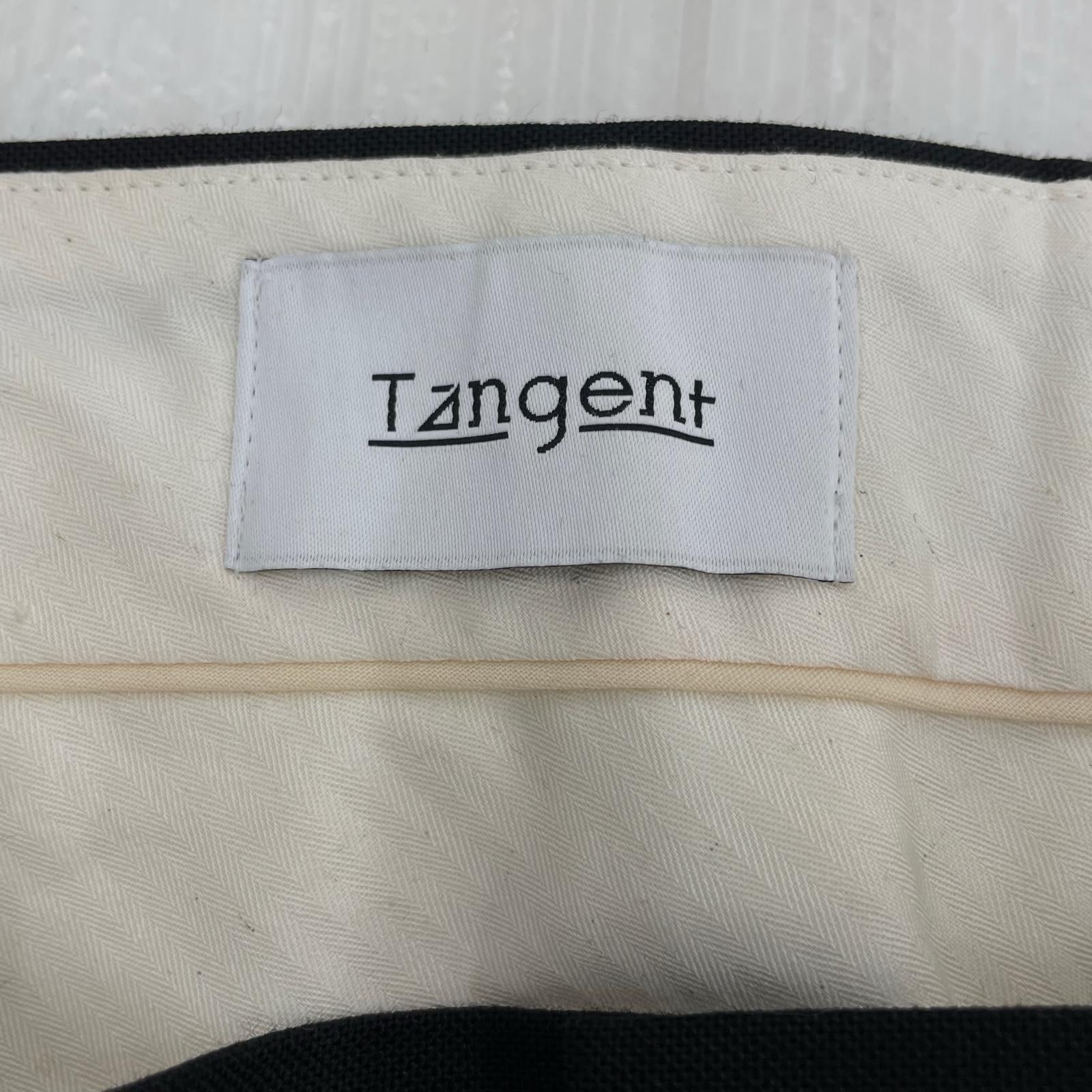 パンツ TANGENT PEPE ウールポプリントラウザー 44 44 ブラック