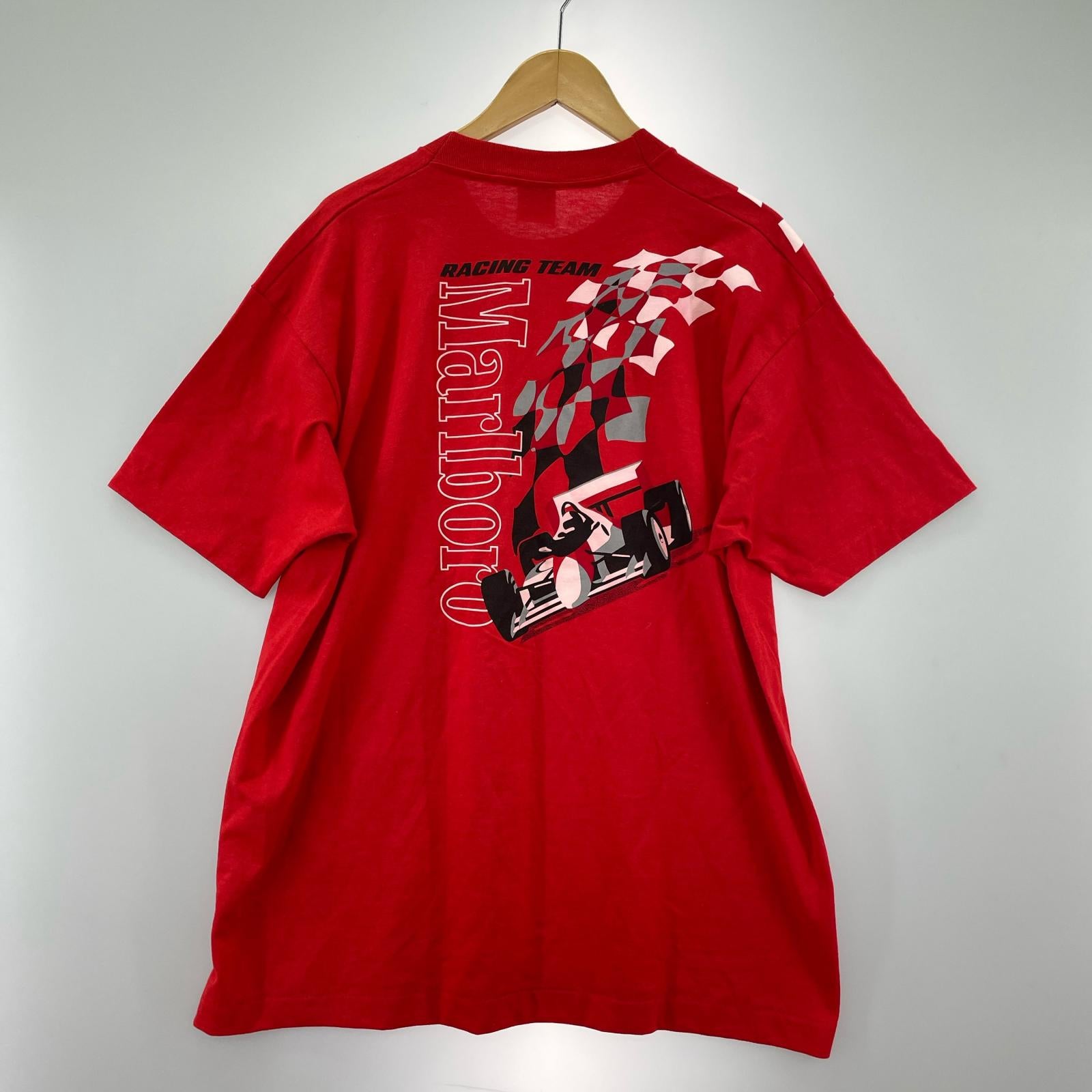 半袖Ｔシャツ SCREEN STARS 90s Marlboro Racing 赤 (XL) レッド