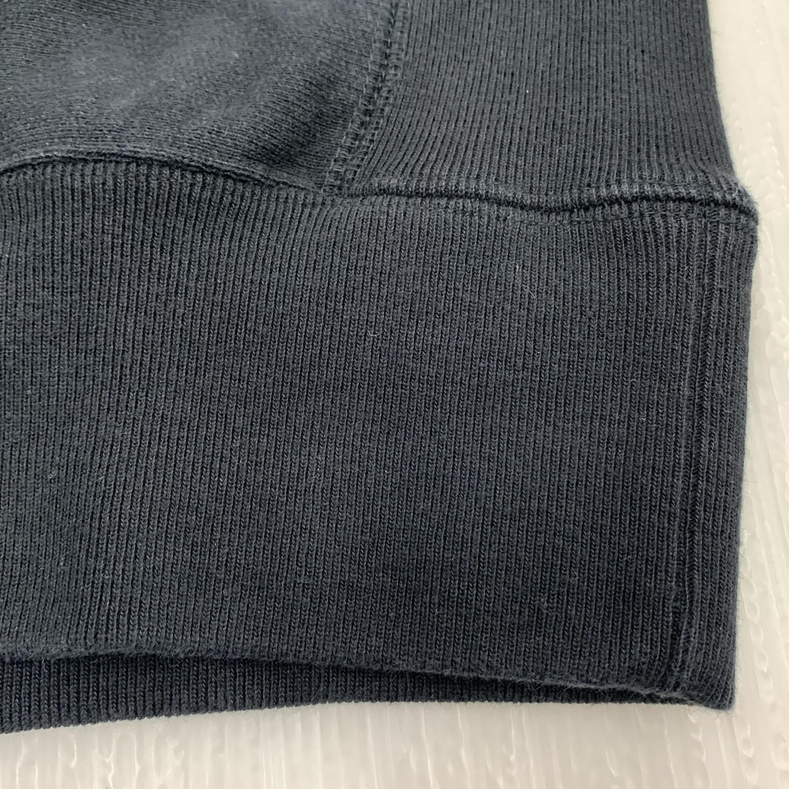 スウェット MAIDEN LOGO刺繍 SWEAT L ブラック
