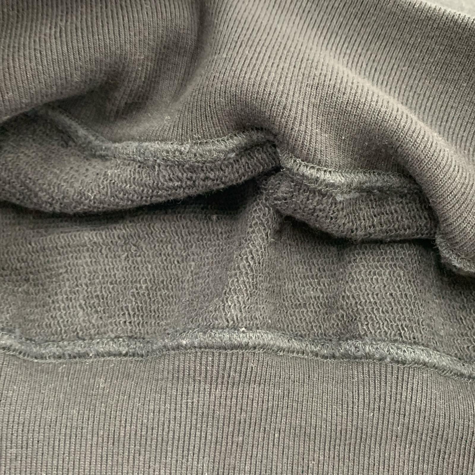 スウェット MAIDEN LOGO刺繍 SWEAT L ブラック