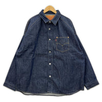 長袖シャツ JordanOvershirt Jacket/サイズL L ネイビー
