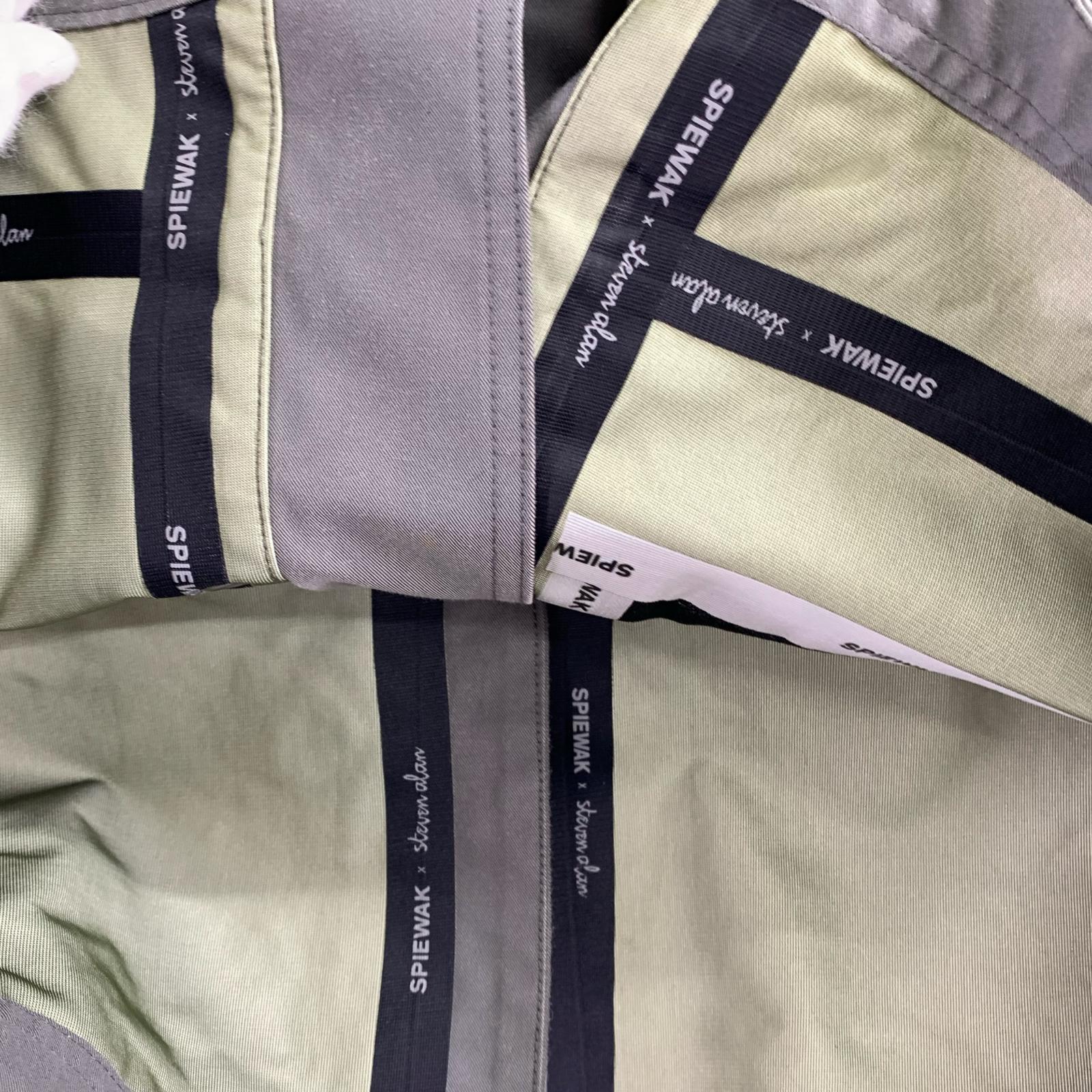 ミリタリージャケット SPIEWAK ×STEVEN ALAN S グレー