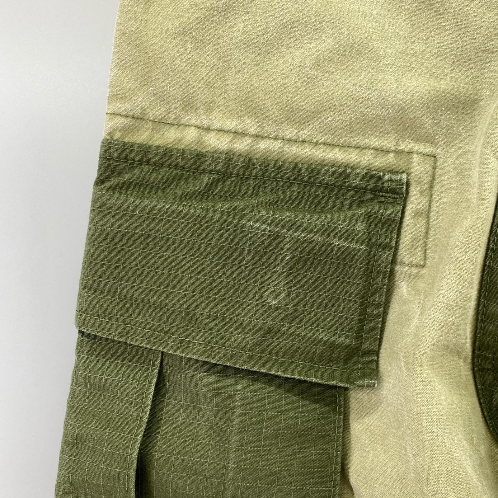 パンツ COMME des GARCONS HOMME クレイジーパターンカーゴパンツ XS オリーブ