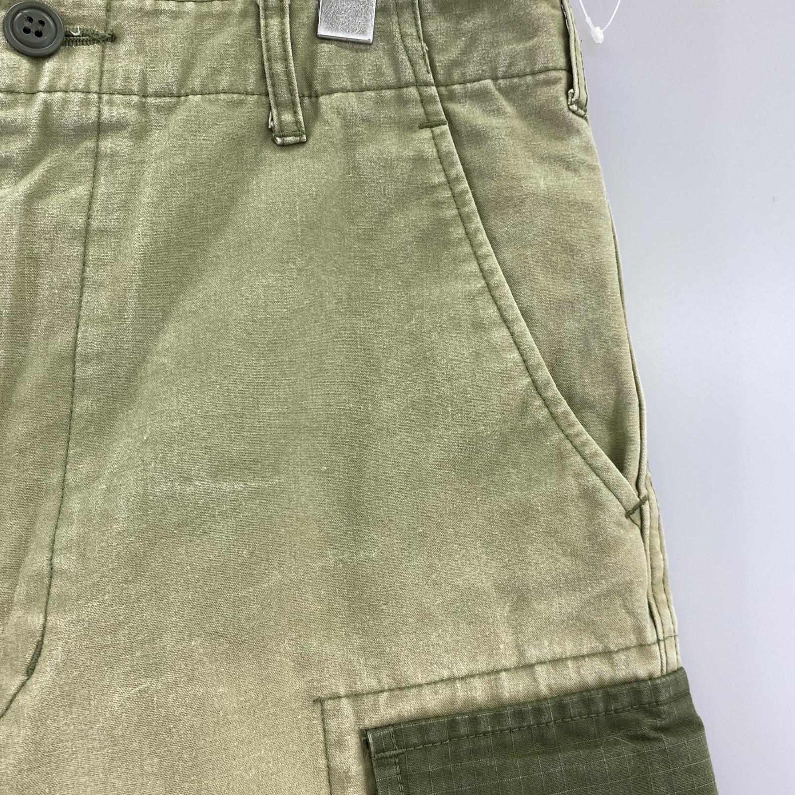 パンツ COMME des GARCONS HOMME クレイジーパターンカーゴパンツ XS オリーブ