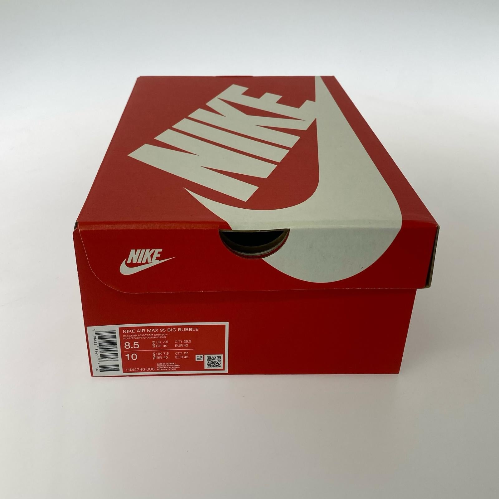 スニーカー AIR MAX 95 BIG BUBBLE/26.5cm 26.5cm (US8 1/2 UK8 EU43) ブラック