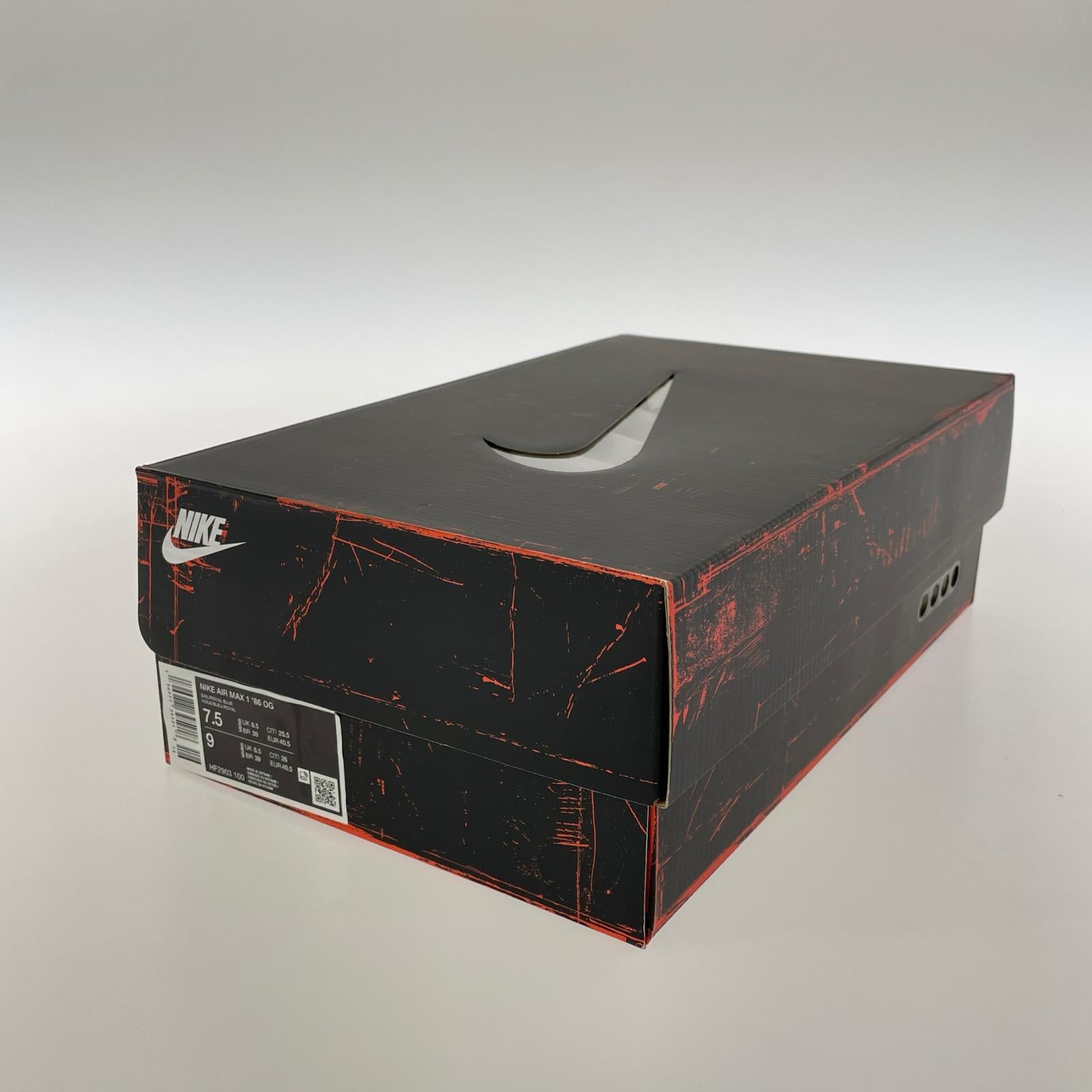 シューズ AIR MAX 1 '86 OG/25.5cm 25.5cm (US7 1/2 UK7 EU41)