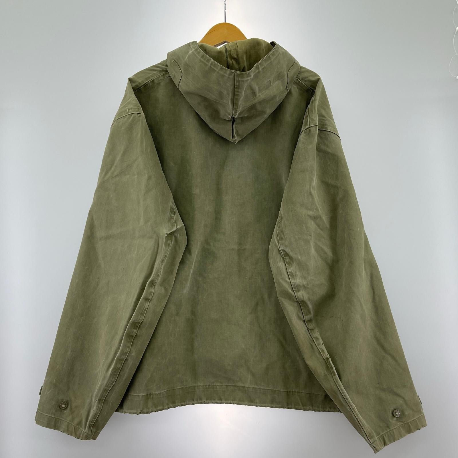 ミリタリージャケット 40s U.S.NAVY N-2 デッキレインパーカー オリーブ