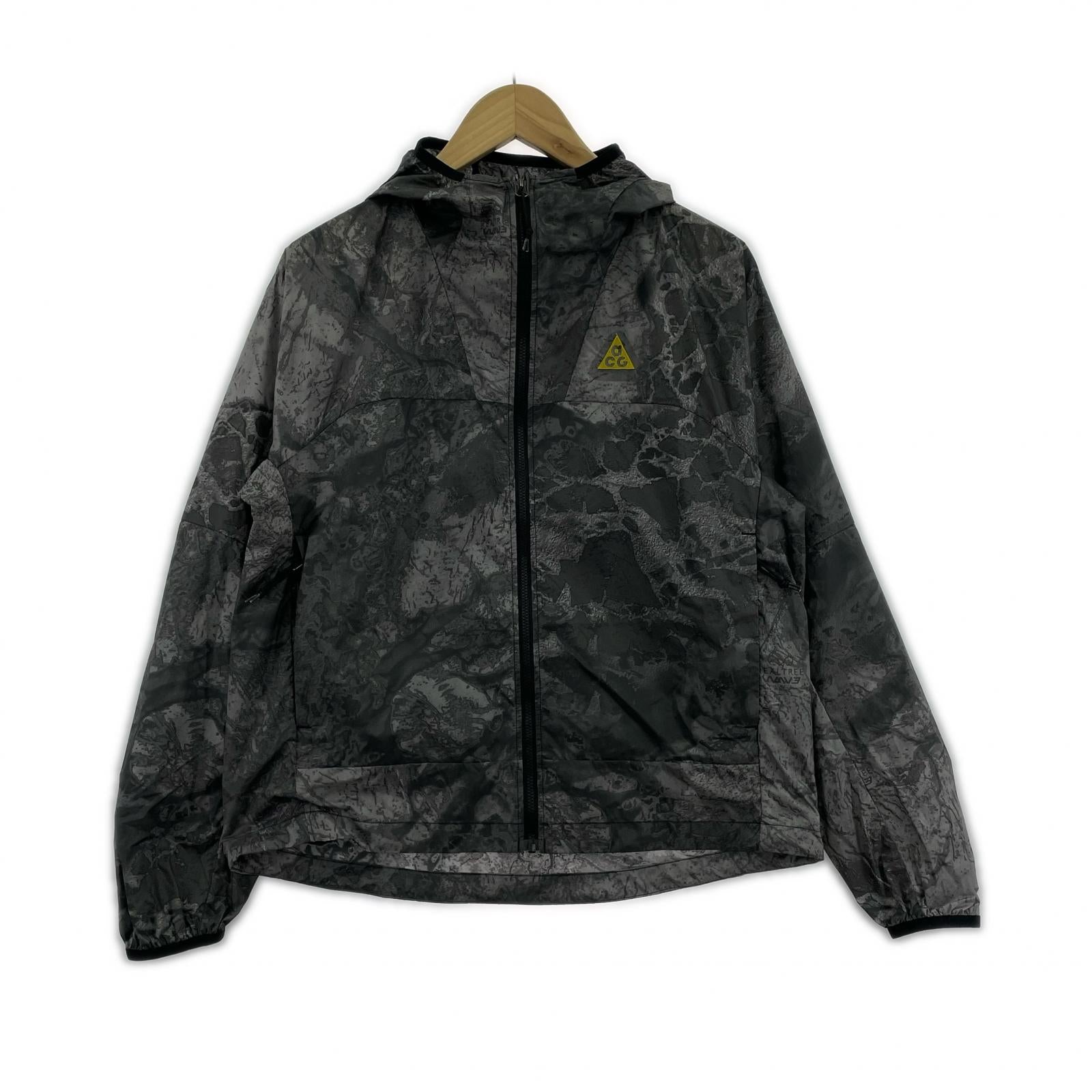 マウンテンパーカー M 総柄 グレー ACG M グレー