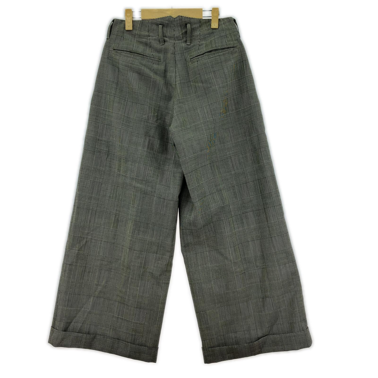 パンツ GREN CHECK TROUSERS/1/2441000804 1
