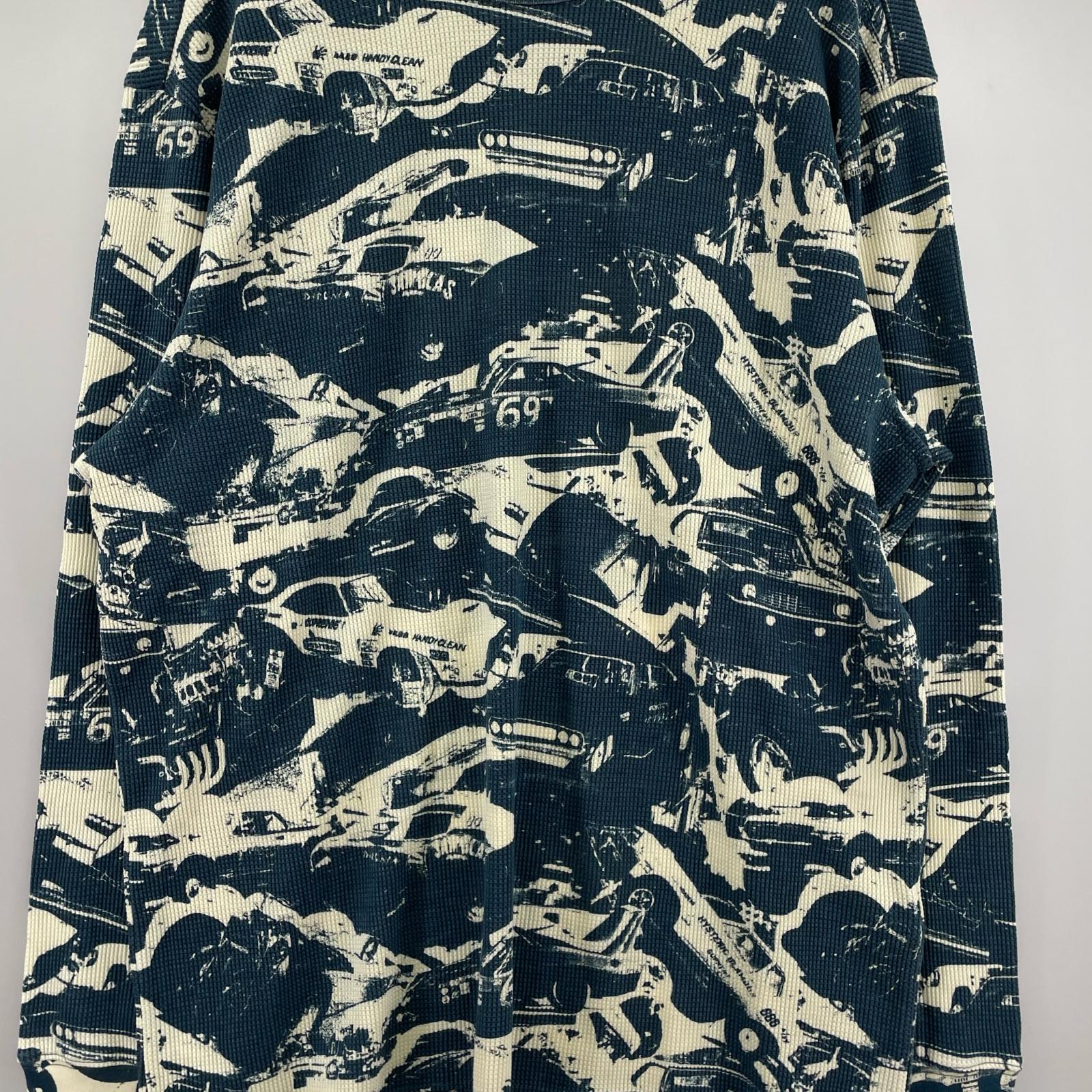 長袖Ｔシャツ Supreme×HYSTERIC GLAMOUR Cars Thermal (XL) ブルー