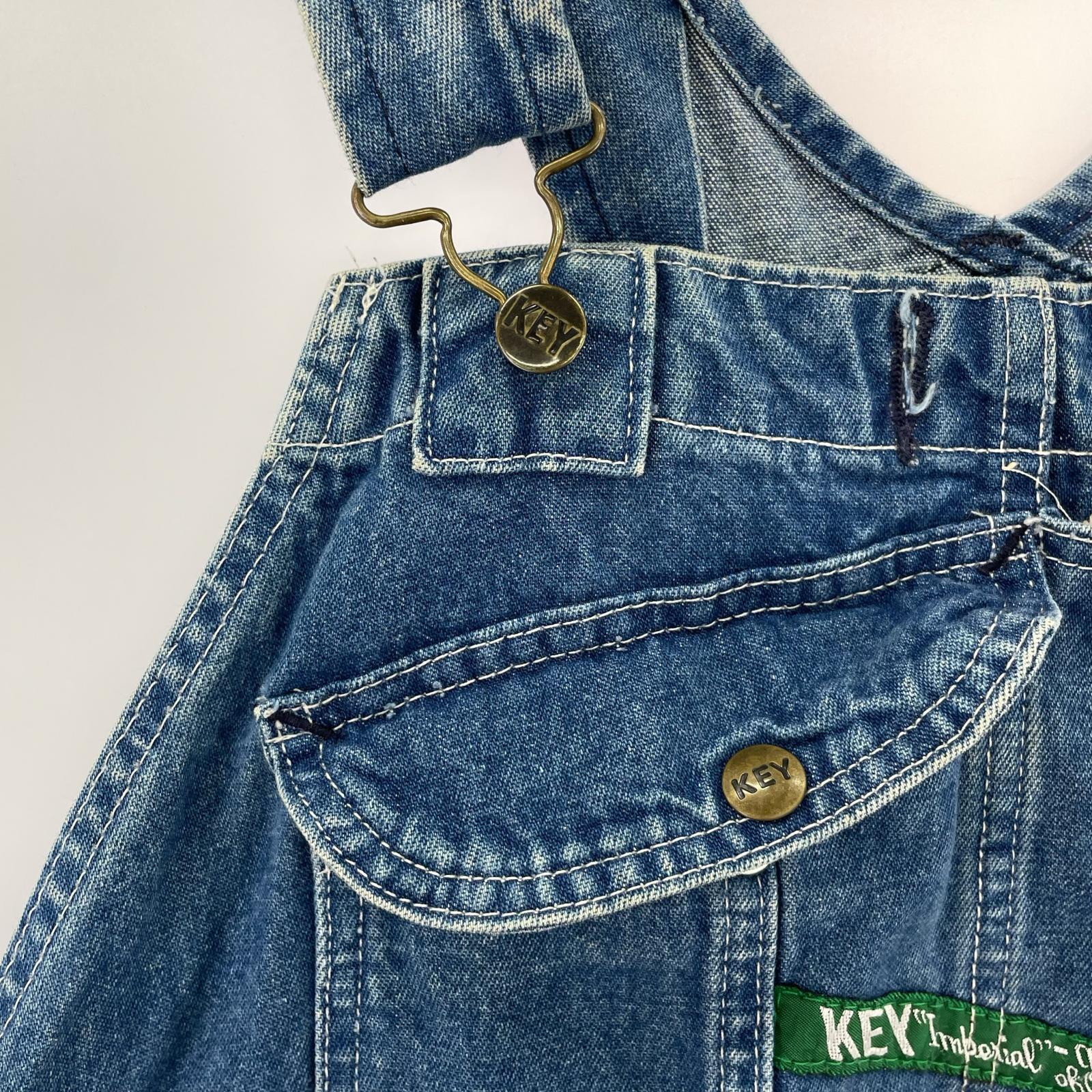オーバーオール KEY オーバーオール IND 44 ブラック