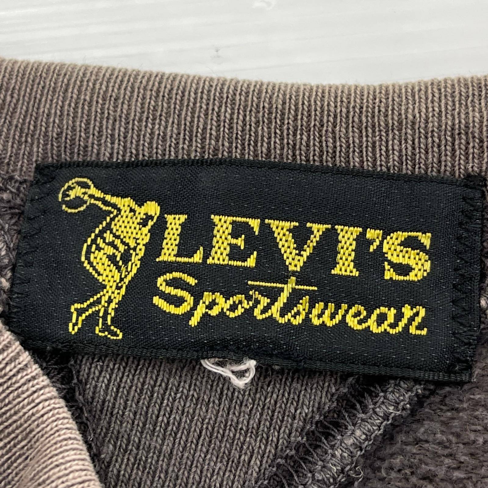 スウェット 復刻 両Vスウェット M M ブラウン