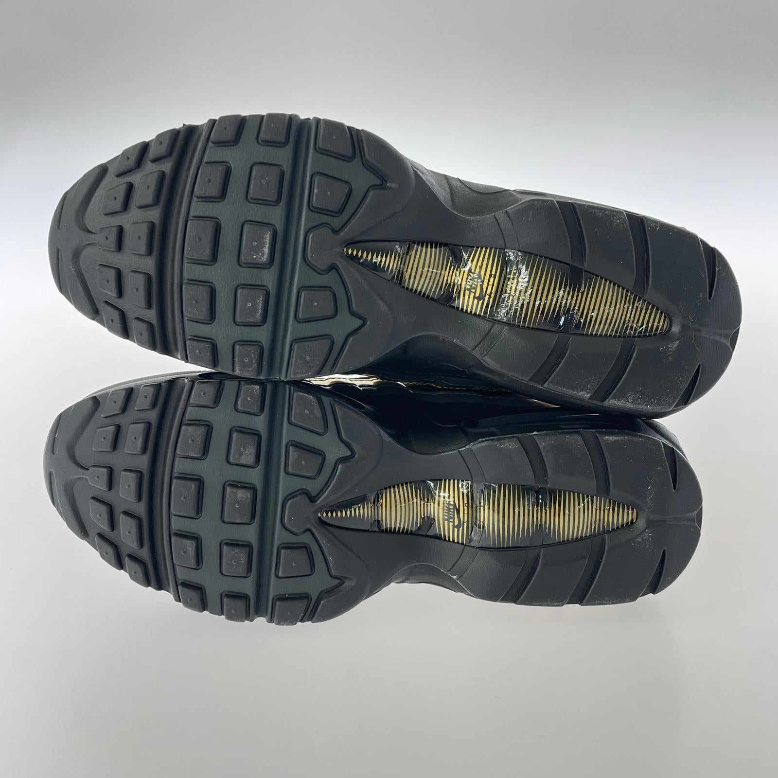 スニーカー airmax 95 black/metallic gold 27CM 27cm (US9 UK8 1/2 EU44) ブラック