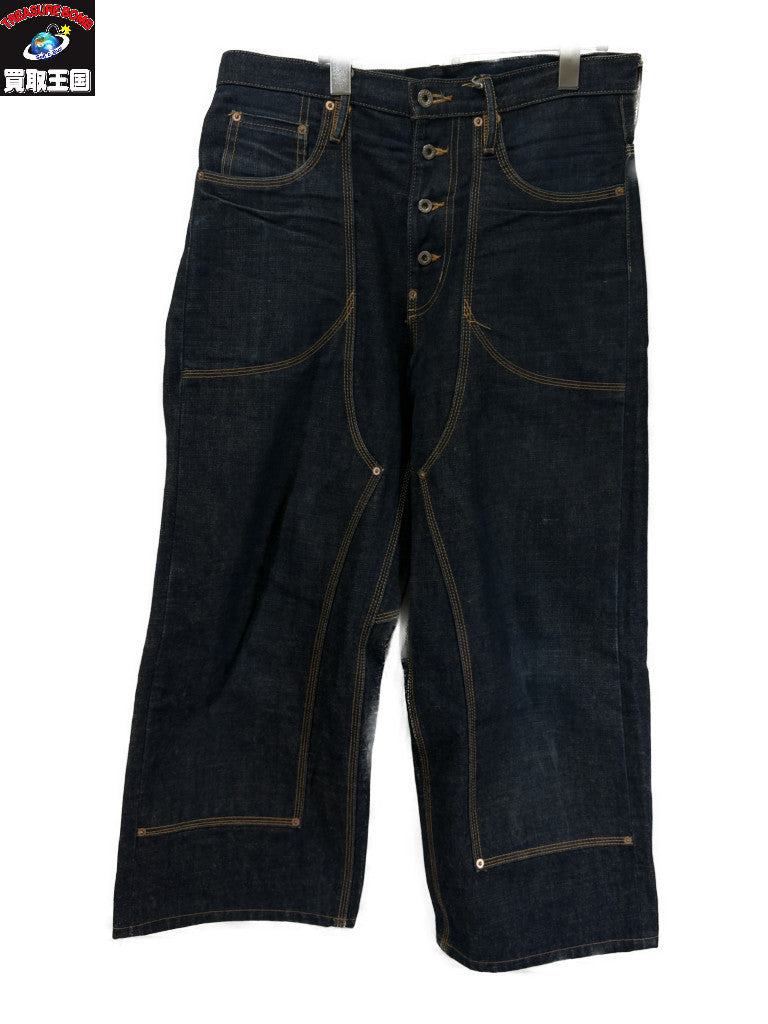 デニムパンツ CLASSIC DENIM PANTS DOUBLE KNEE W32