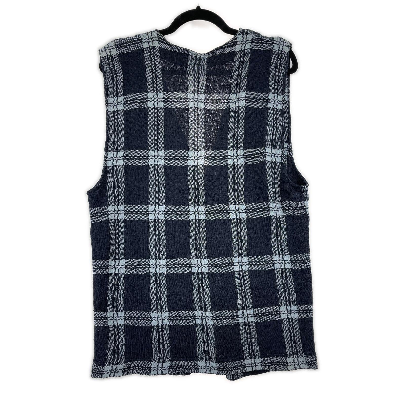 その他アウター ARMANI COLLEZIONI チェック ベスト L