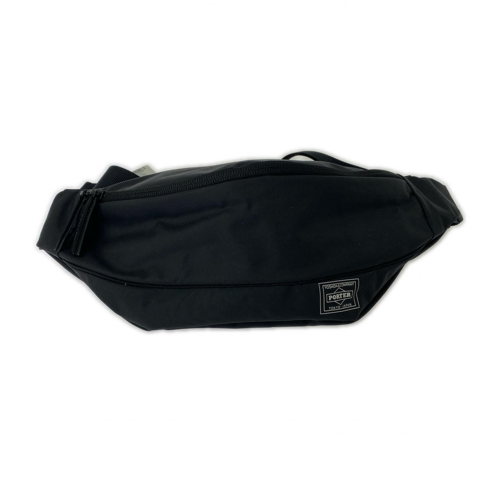ショルダーバッグ PORTER MOUSSE WAIST BAG ムース ウエストバッグ ブラック ブラック