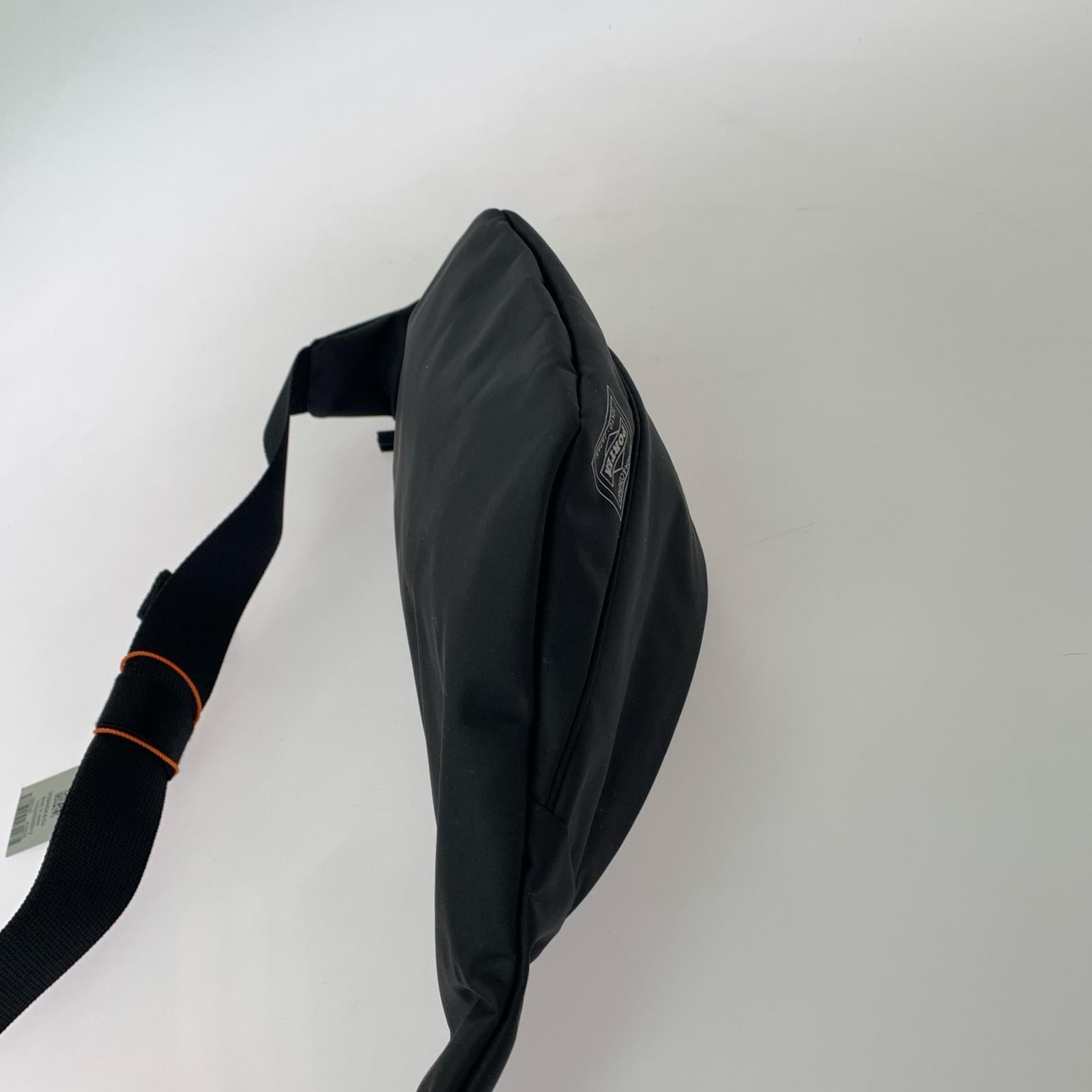 ショルダーバッグ PORTER MOUSSE WAIST BAG ムース ウエストバッグ ブラック ブラック
