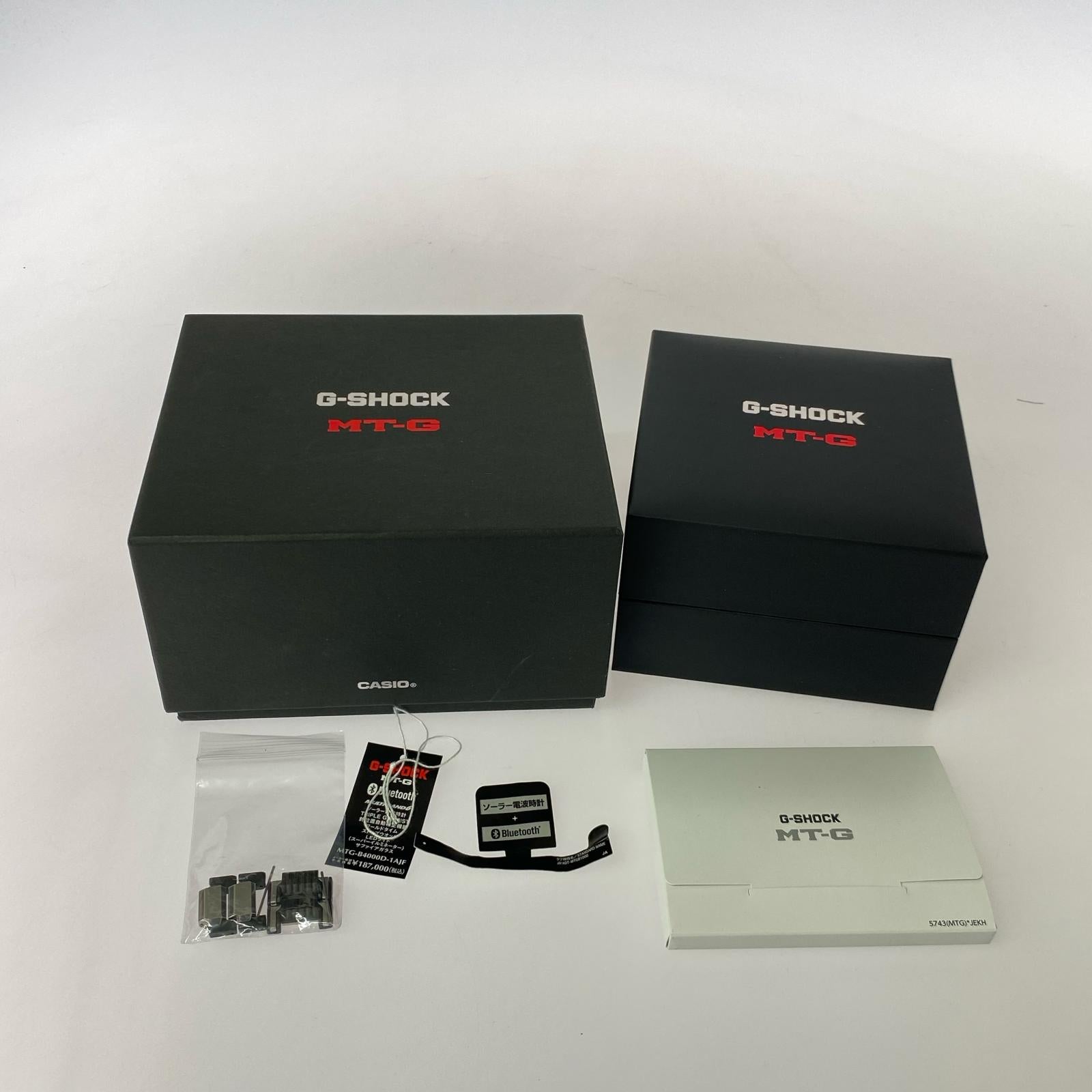 腕時計 G-SHOCK MTG-B4000D-1AJF ブラック
