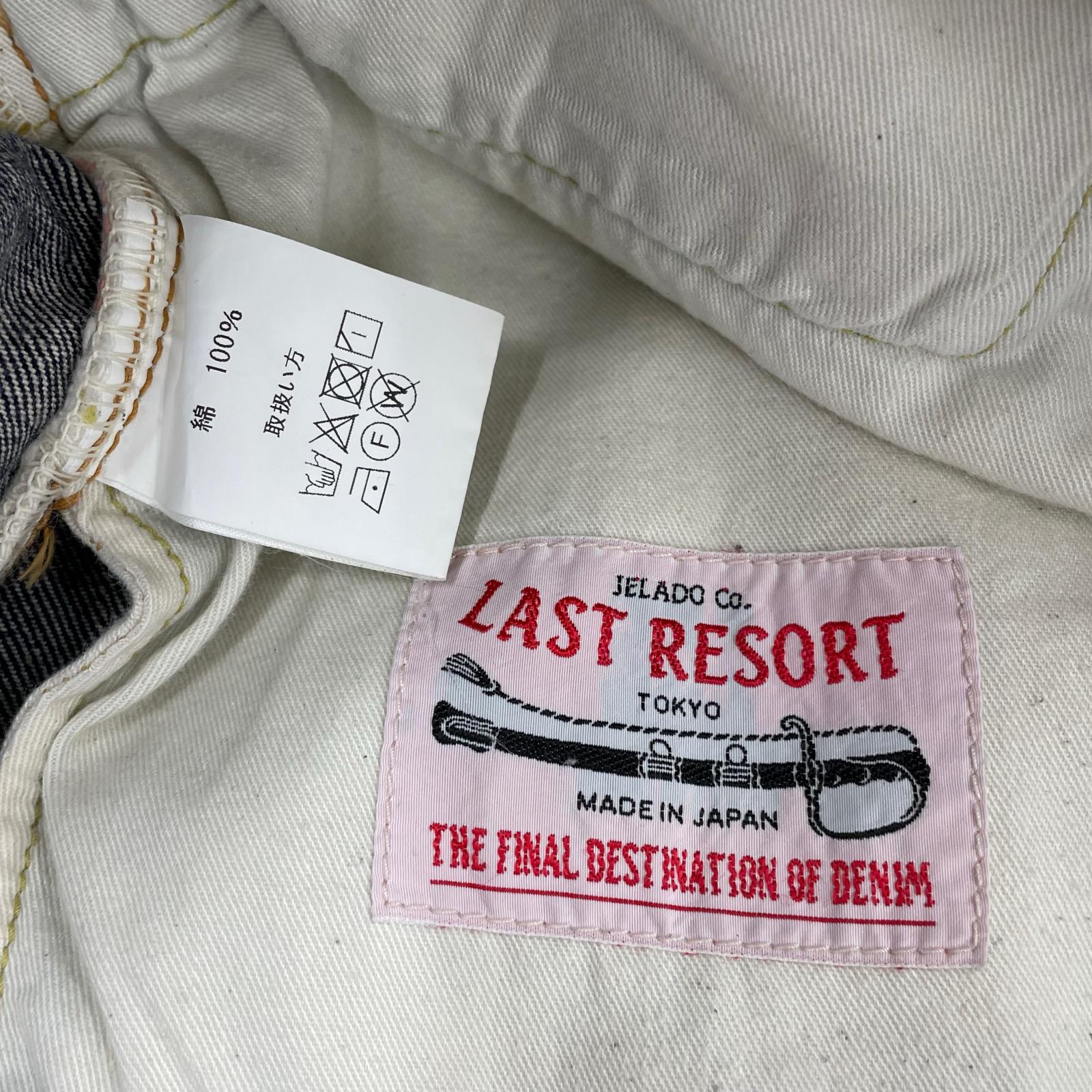 デニムパンツ LOT301XX/LAST RESORT 34 ネイビー