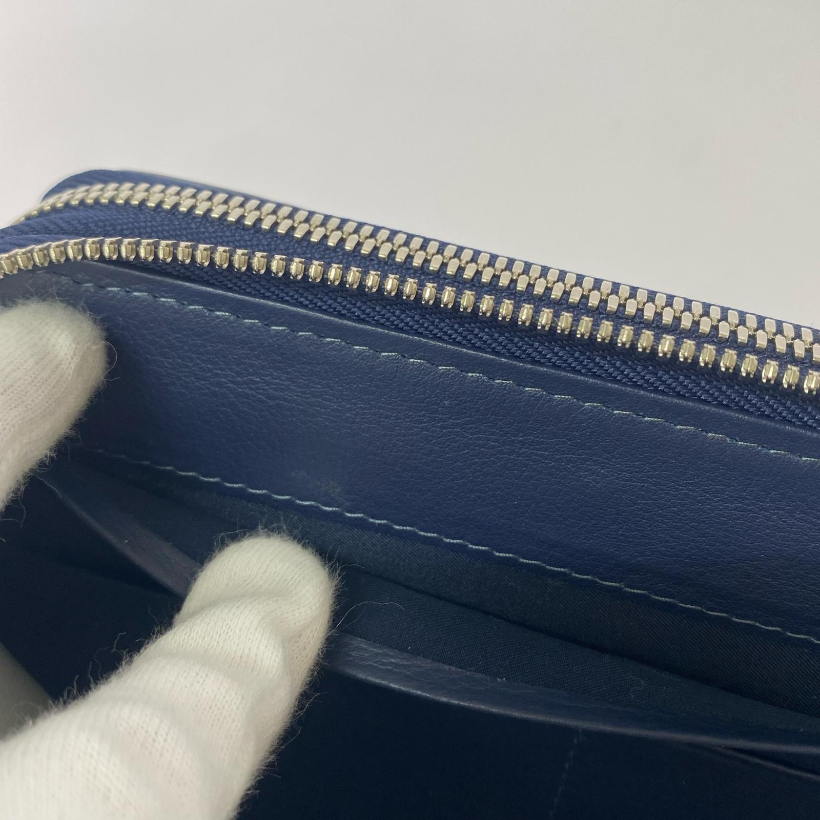 長財布 ガルーシャ ダブルジップ エイ革