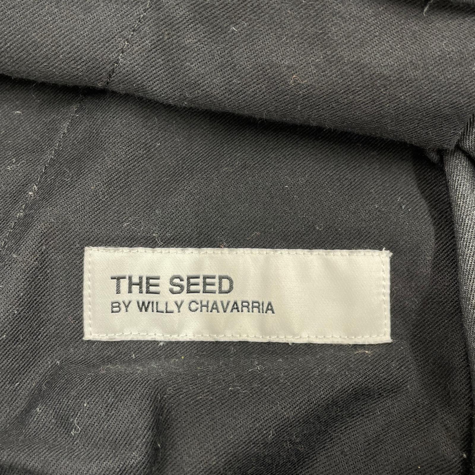パンツ THE SEED コットン スラックス グレー (42) 42 グレー