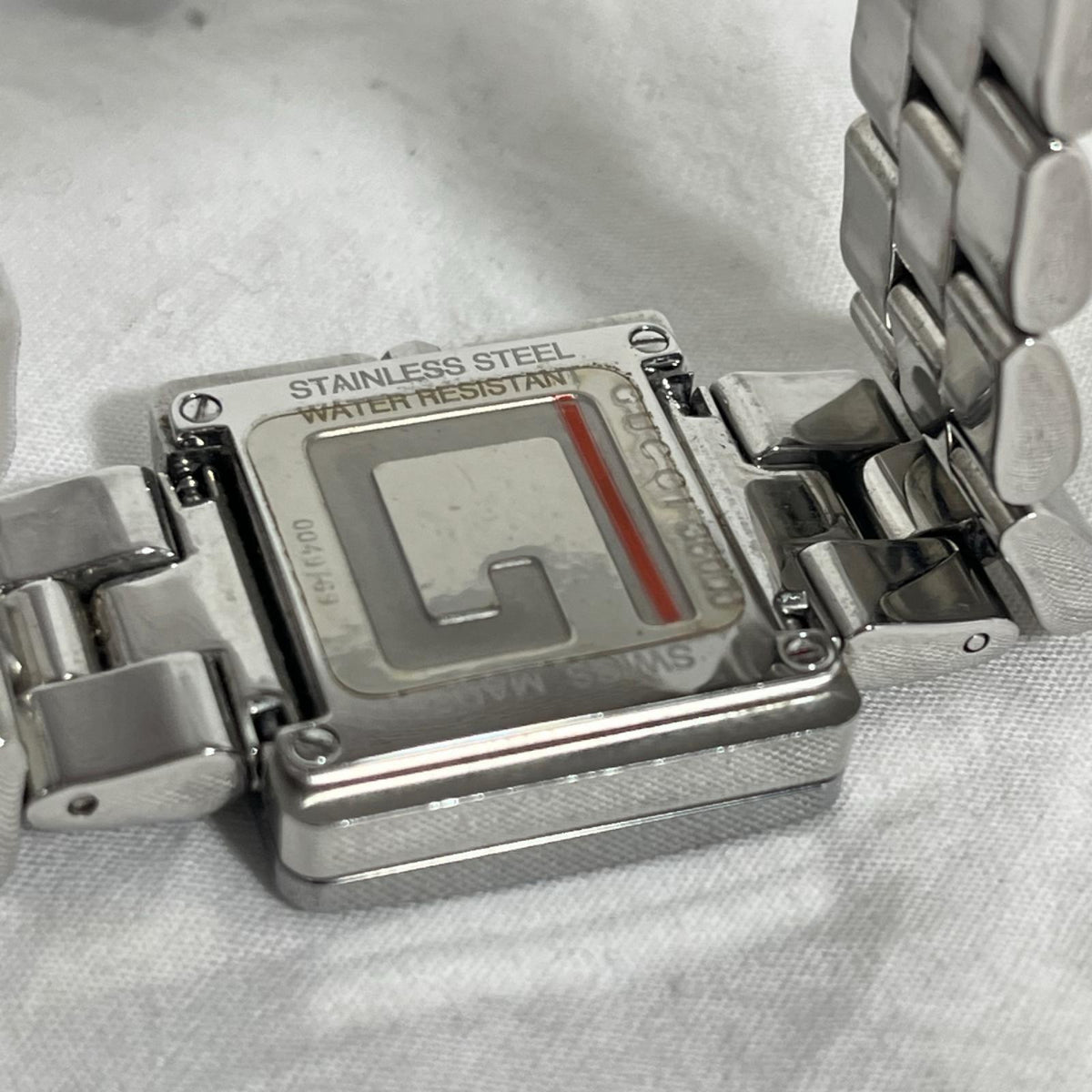 グッチ/Gスケエア/3600J/電池交換済み レディースQZ 3600J GUCCI 腕時計