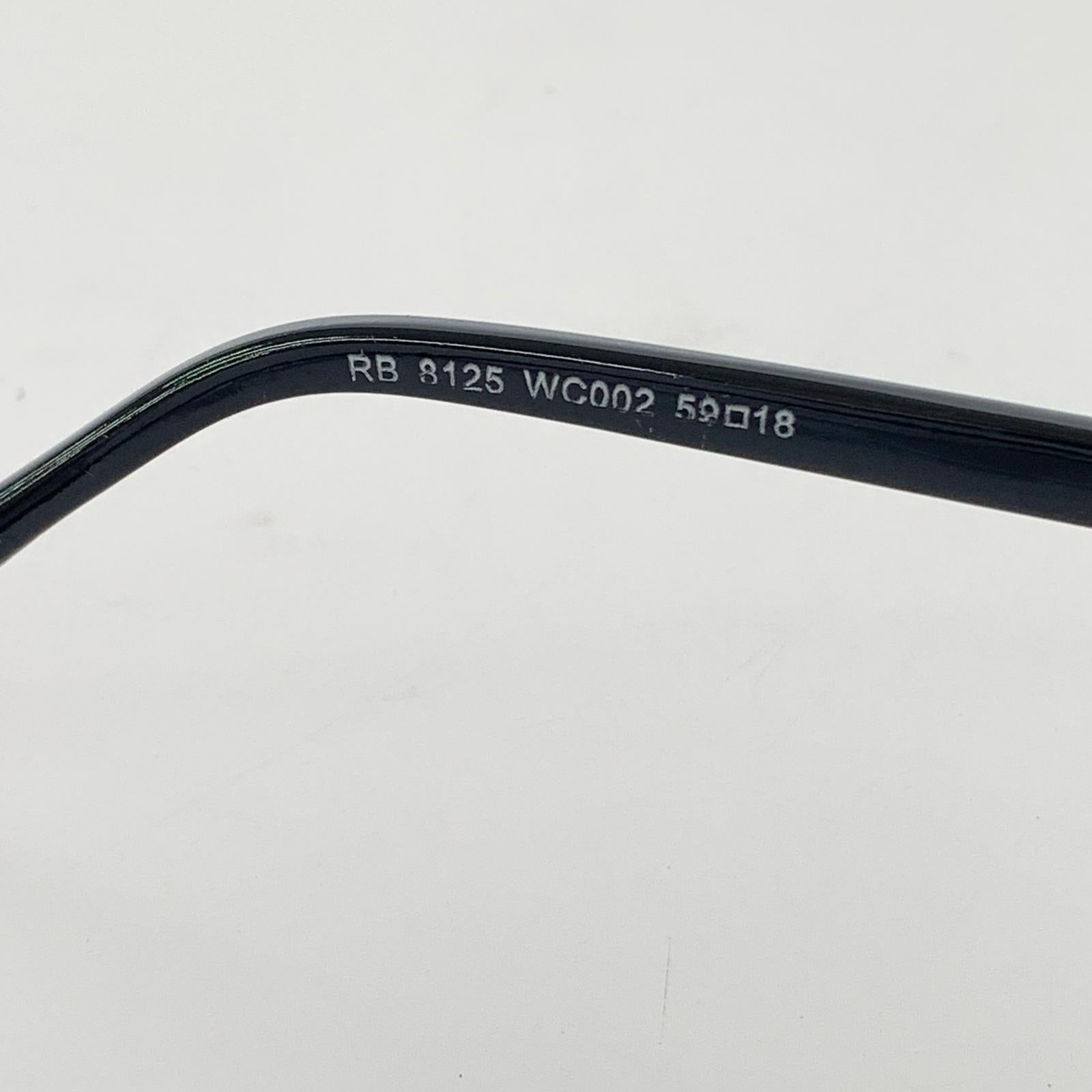 その他アクセサリー サングラス　RB8125 ブラック