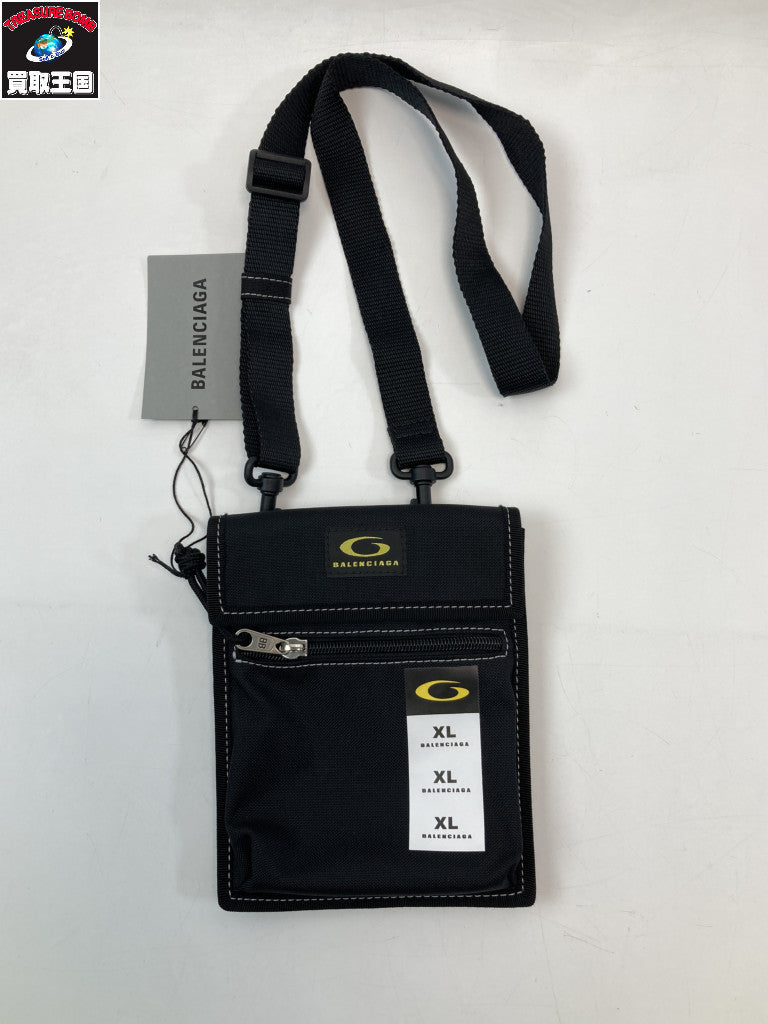 BALENCIAGA 25AW サコッシュ BLK 655982 2ABZF