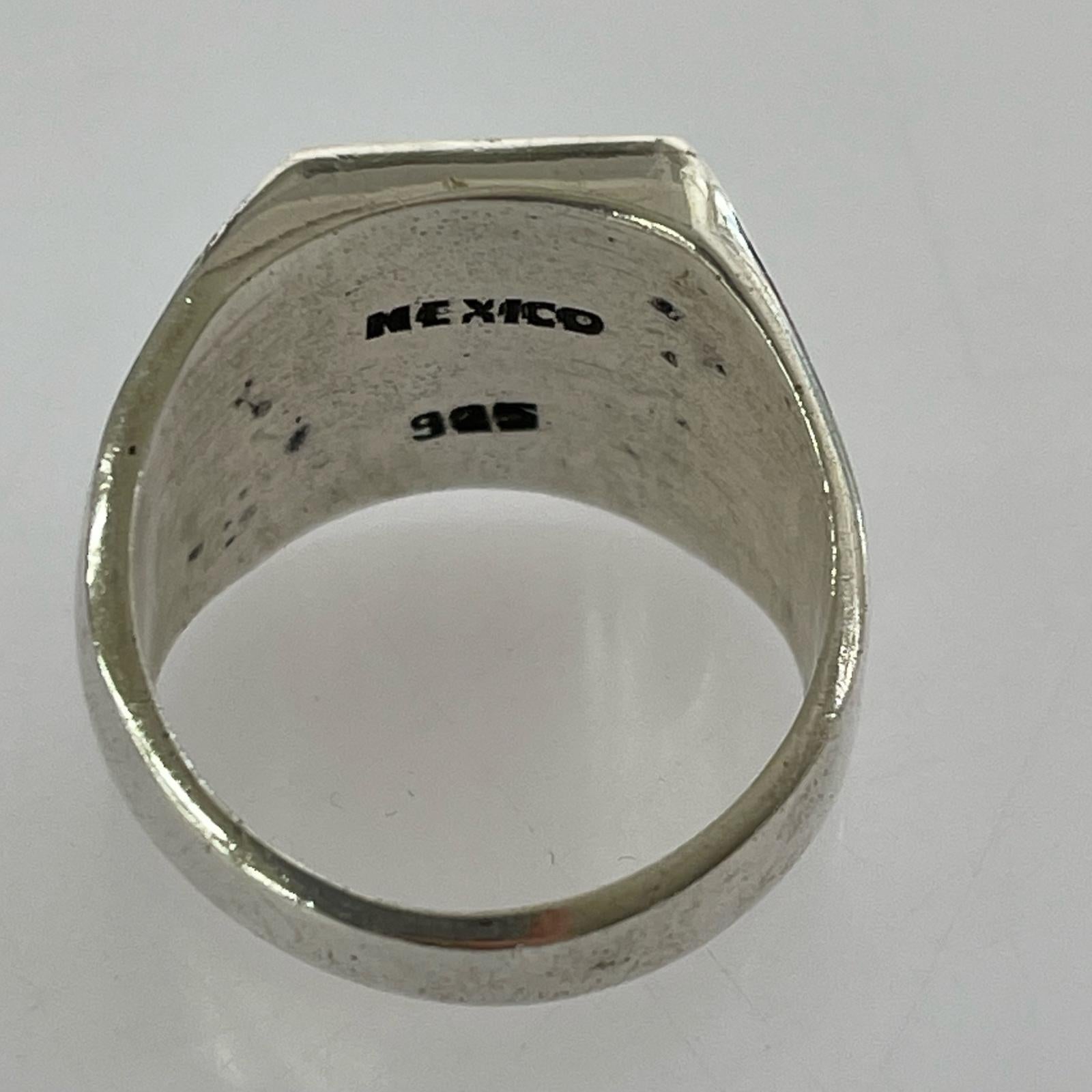 リング・指輪 SILVER MEXICO リング 925 トカゲ 総重量15.0g シルバー