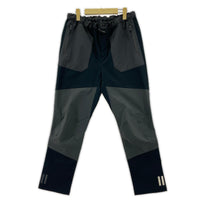 パンツ ×white mountaineering 黒/グレー　ナイロン L