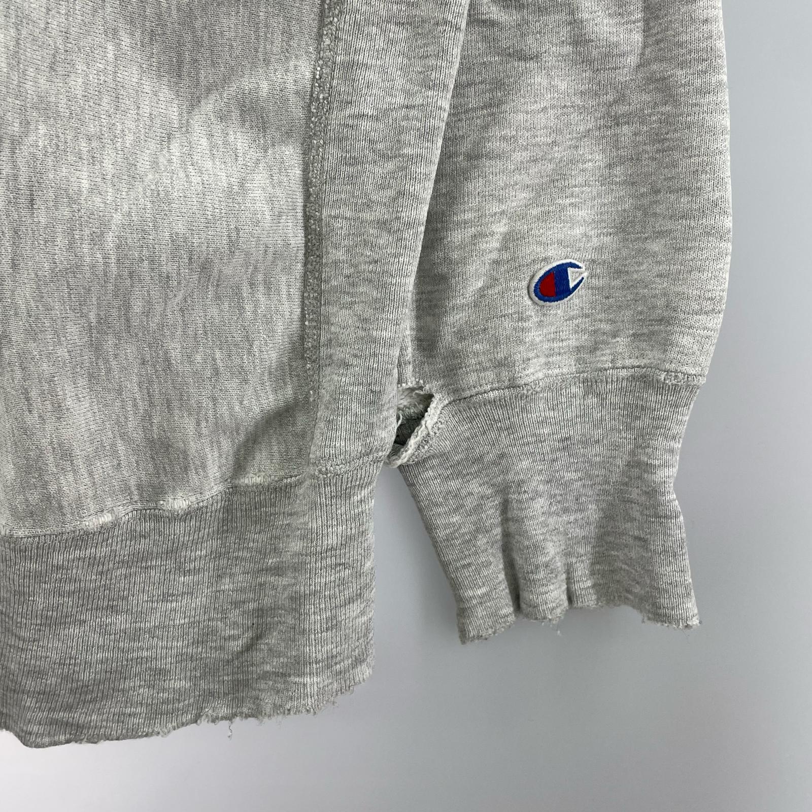 スウェット 80s REVERSE WEAVE/CHI PHI L グレー