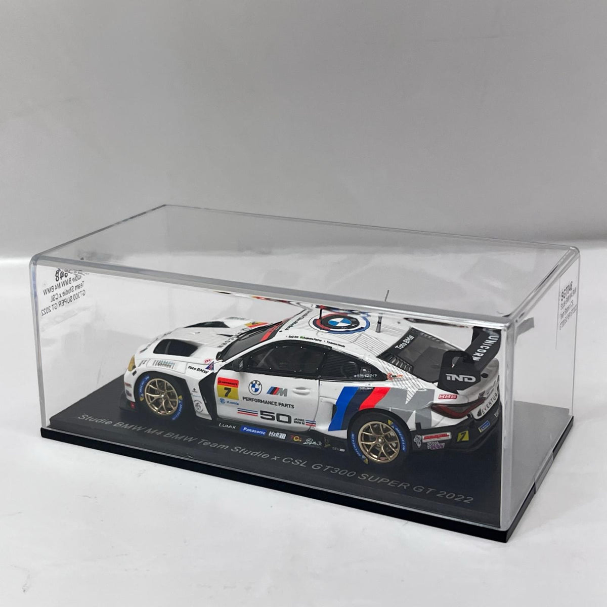 SPARK 1/43 BMW × CSL GT300 SUPER GT 2022 Studie BMW M4 BMW Team Studie x CSL GT300 SUPER GT 2022 Spark Model（スパークモデル）/ Minimax（ミニマックス） スケールカー