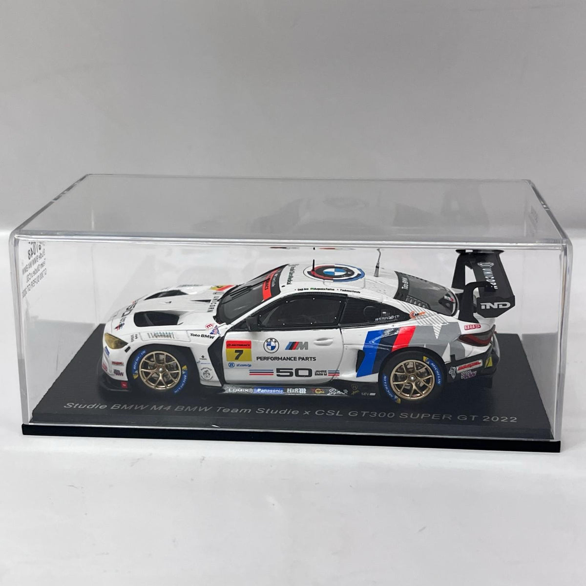 SPARK 1/43 BMW × CSL GT300 SUPER GT 2022 Studie BMW M4 BMW Team Studie x CSL GT300 SUPER GT 2022 Spark Model（スパークモデル）/ Minimax（ミニマックス） スケールカー