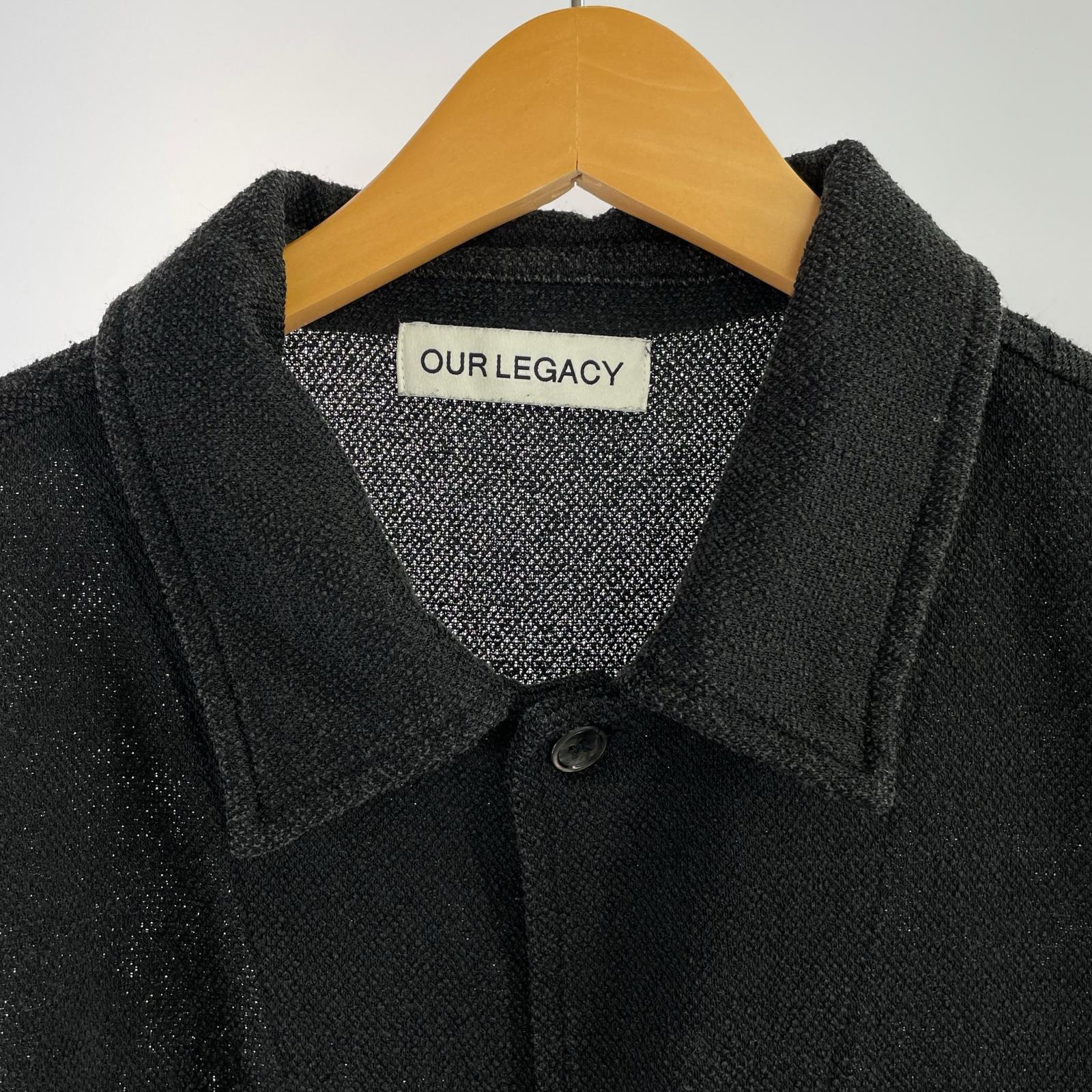 半袖シャツ Box Shirt Short Sleeve　黒 48 ブラック