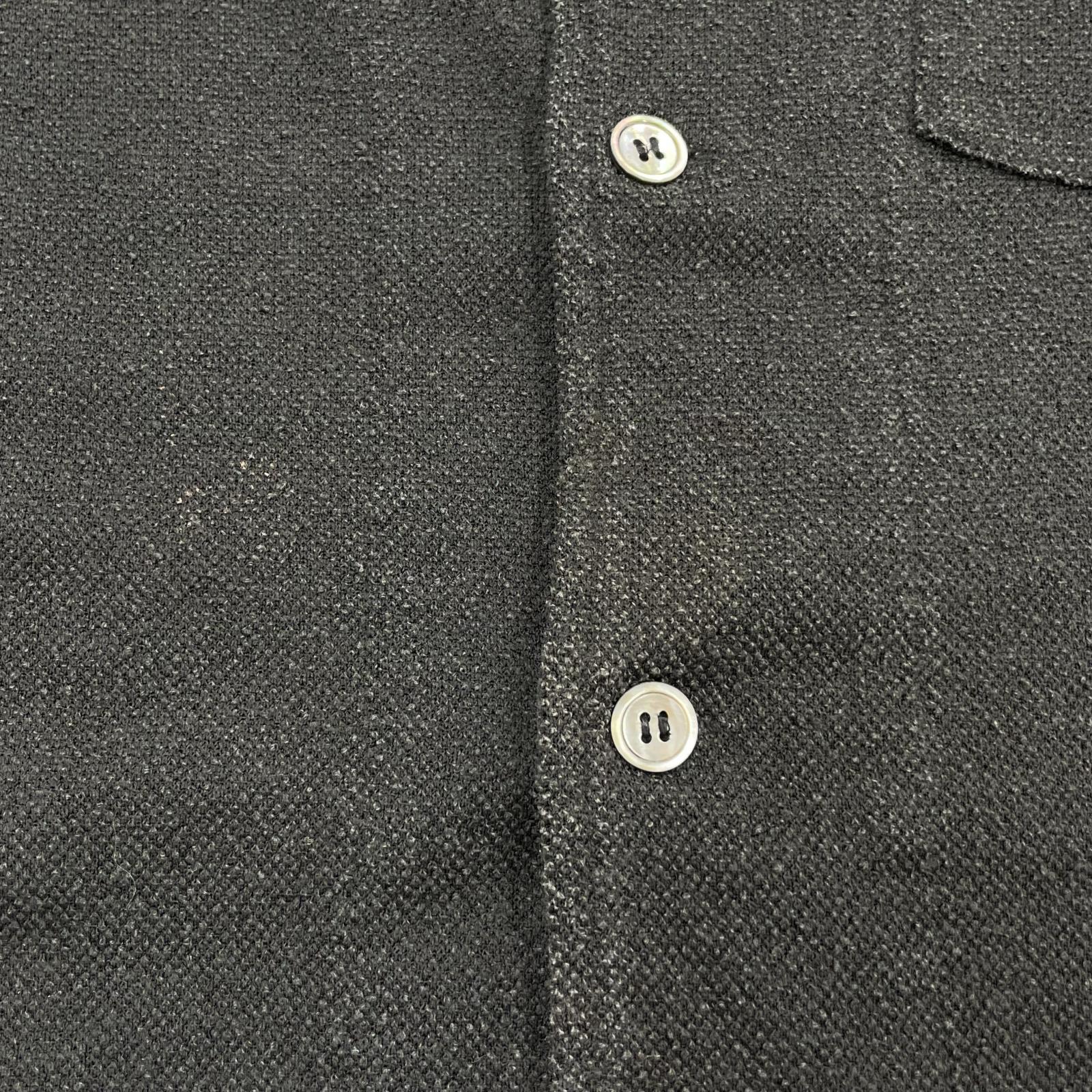 半袖シャツ Box Shirt Short Sleeve　黒 48 ブラック