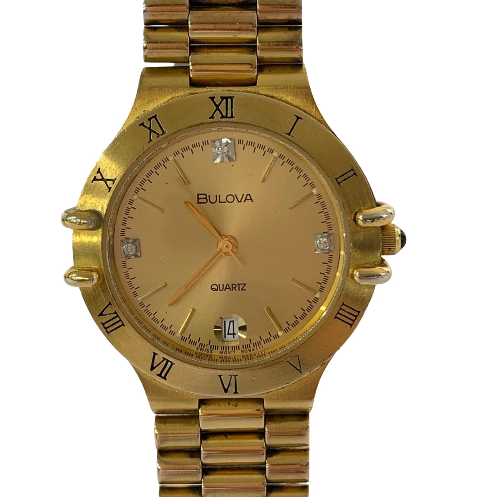 腕時計 bulova ゴールド ゴールド