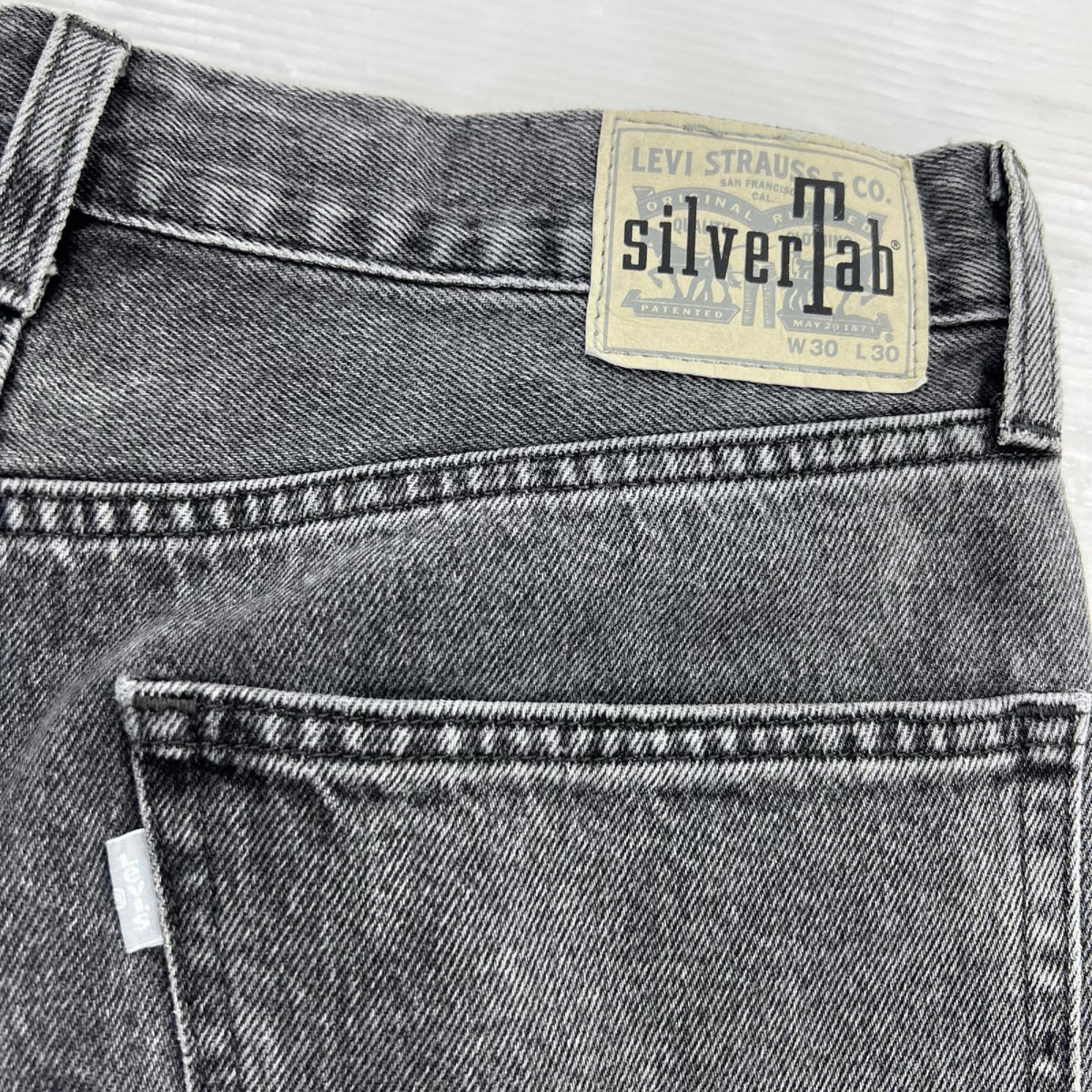 デニムパンツ SILVER TAB W30 30 ブラック
