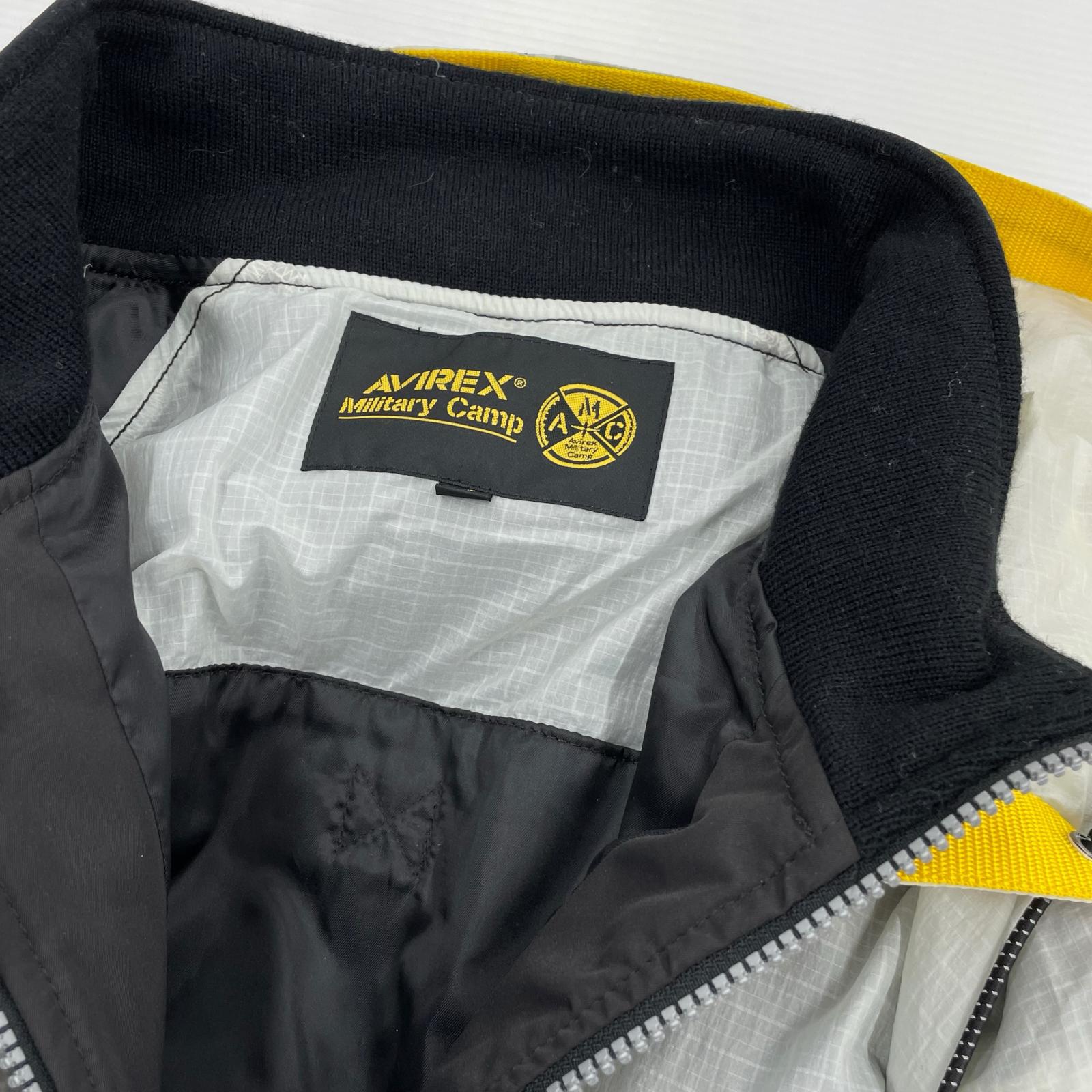 ミリタリージャケット COMBINATION SEE THROUGH JACKET ホワイト