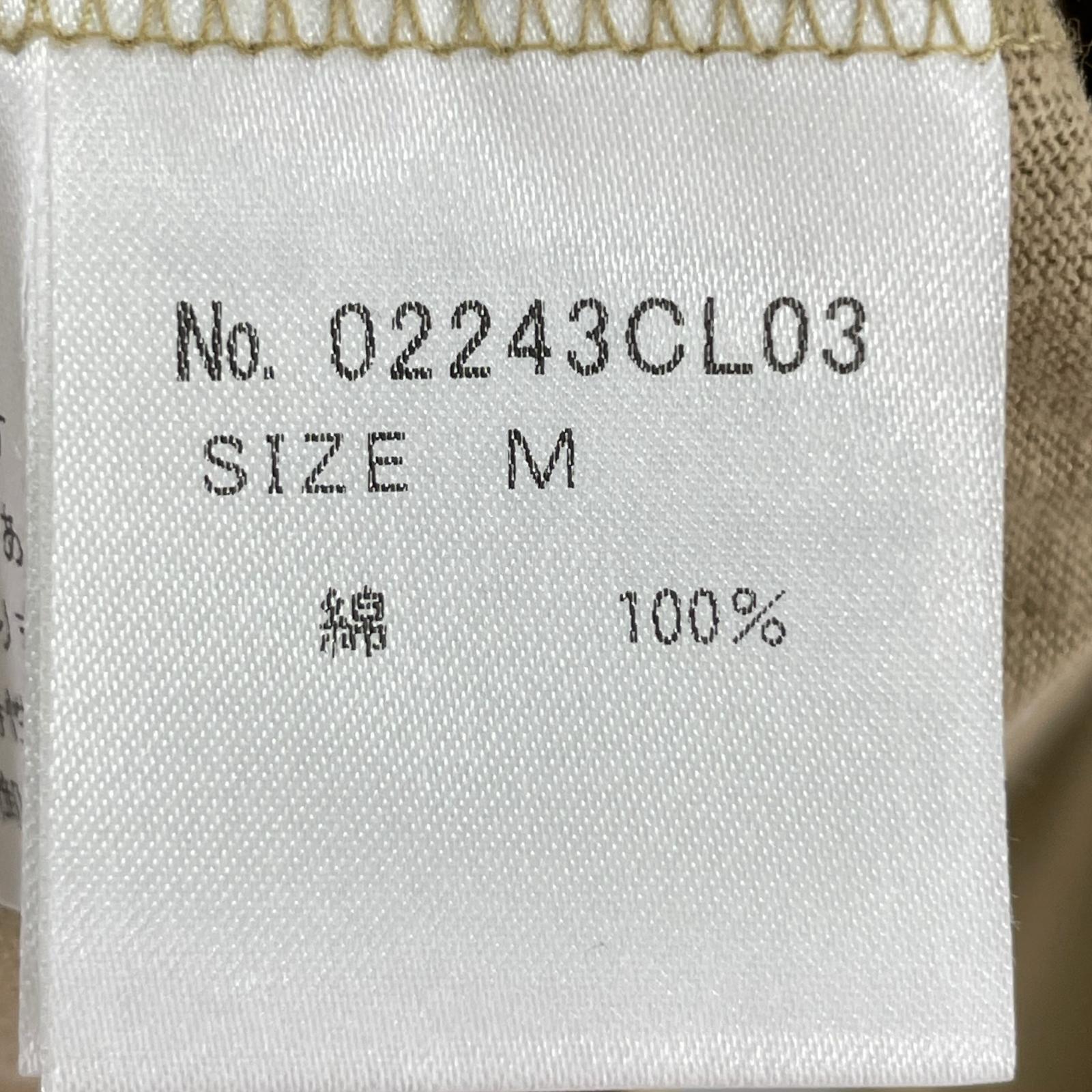 長袖Ｔシャツ ロンt ベージュ (M) M ベージュ