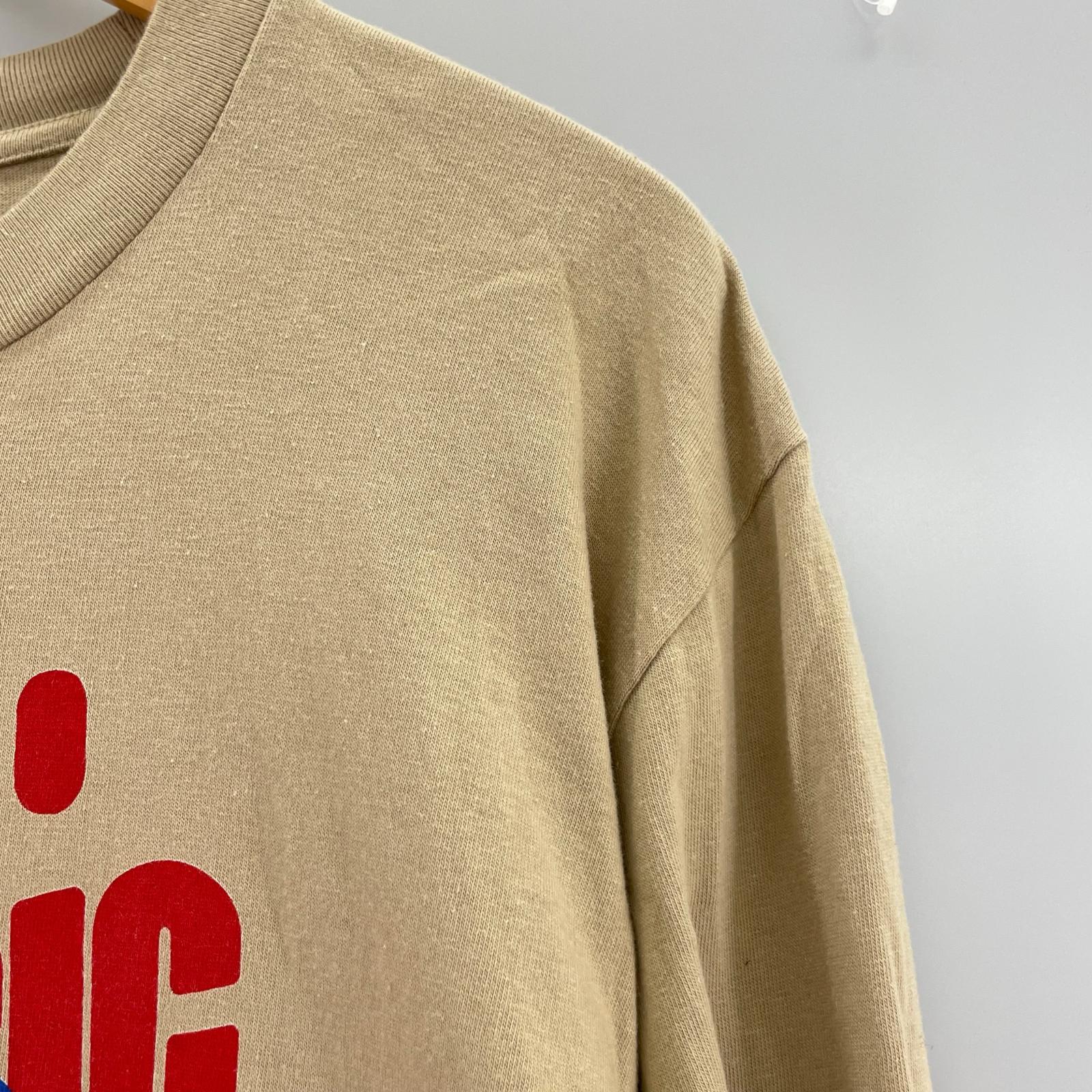 長袖Ｔシャツ ロンt ベージュ (M) M ベージュ