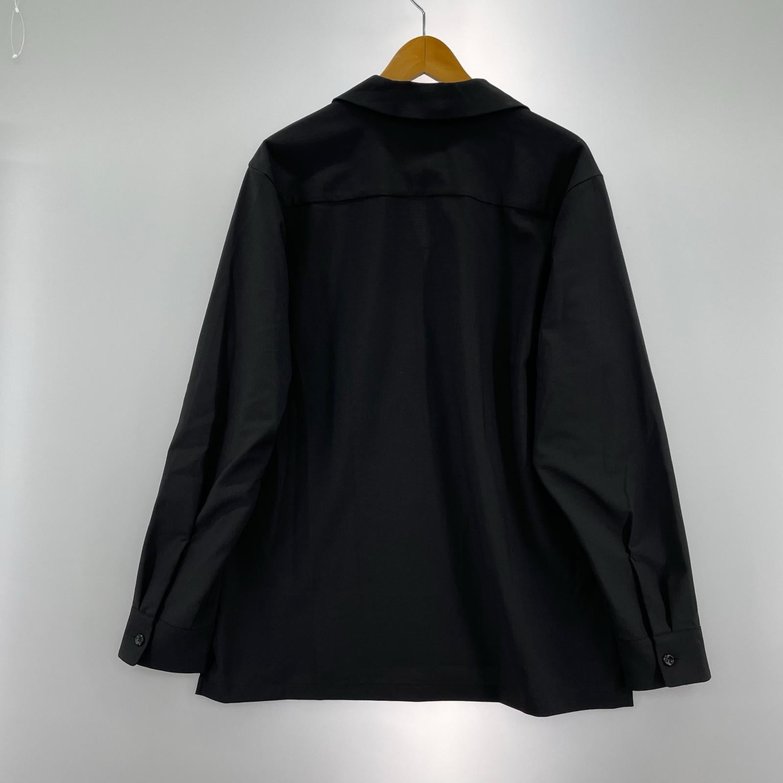 長袖シャツ PE-RY STRETCH TROPICAL SKIPPER SHIRT 1 ブラック