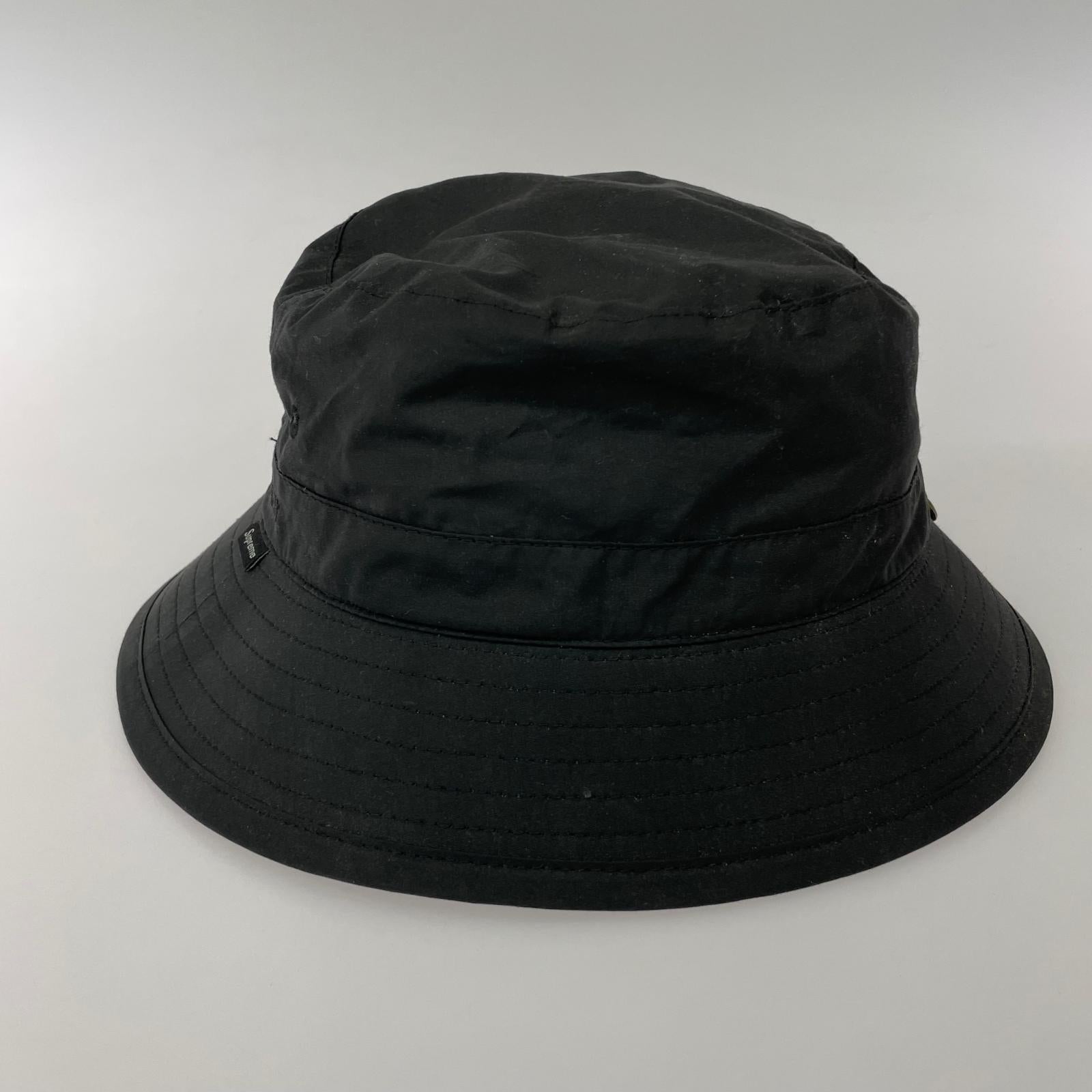 ハット 20SS Supreme×Barbour Waxed Cotton Crusher Hat M ブラック