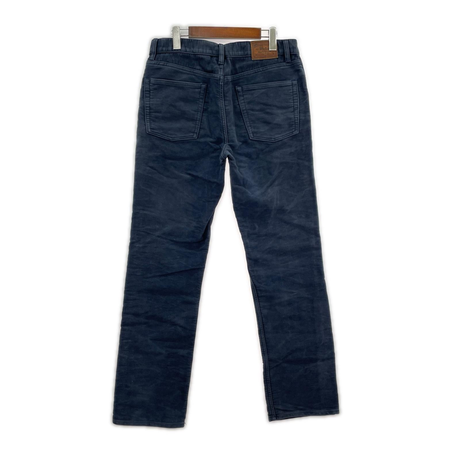 パンツ RALPH LAUREN コットンパンツ 紺 32