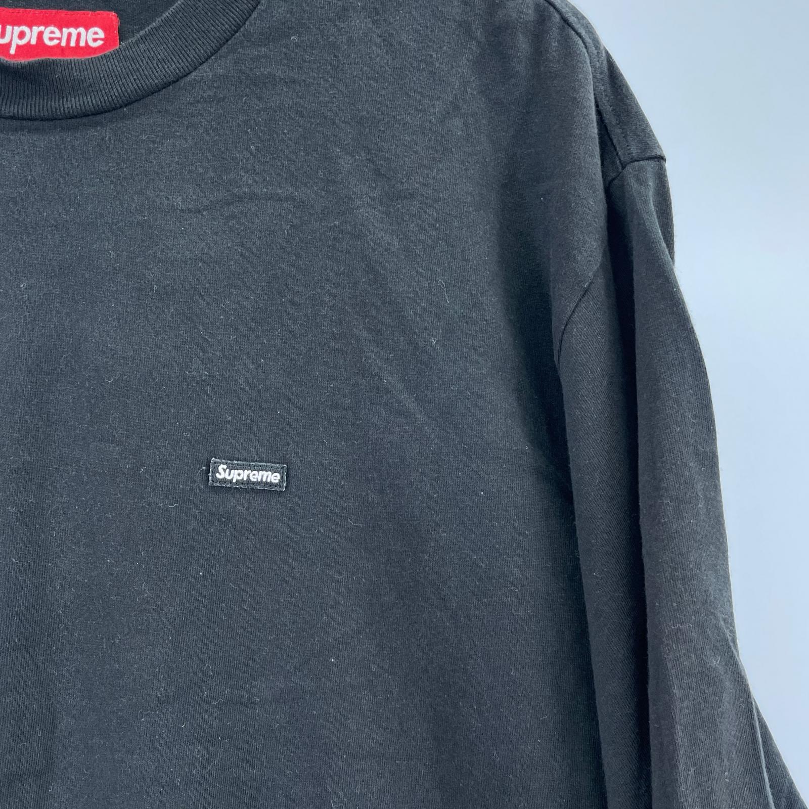 長袖Ｔシャツ 20AW Small Box Tee 黒 M M ブラック