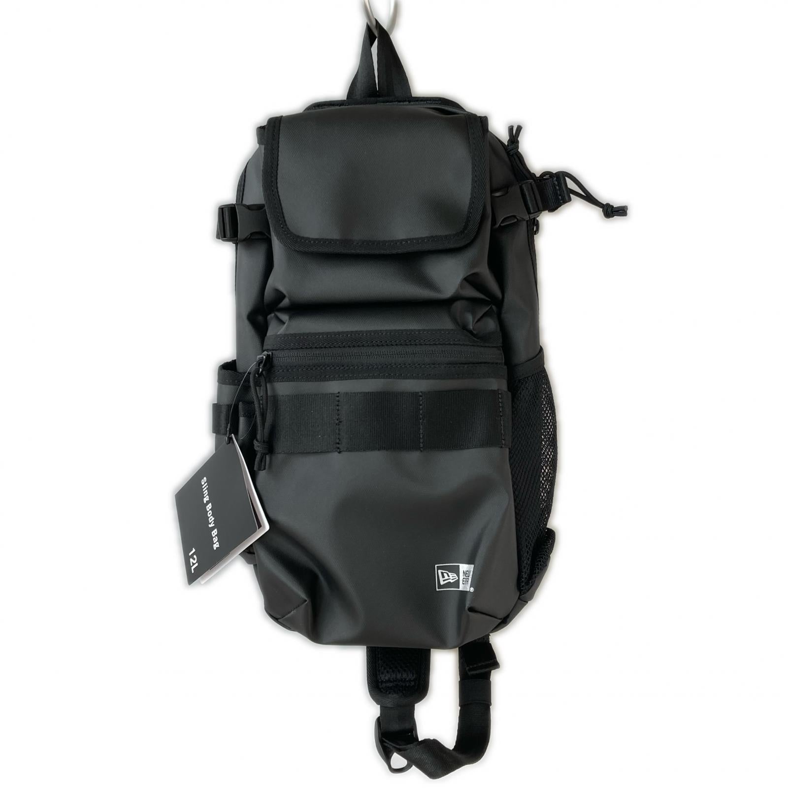 ボディバッグ スリングボディバッグ 12L ブラック